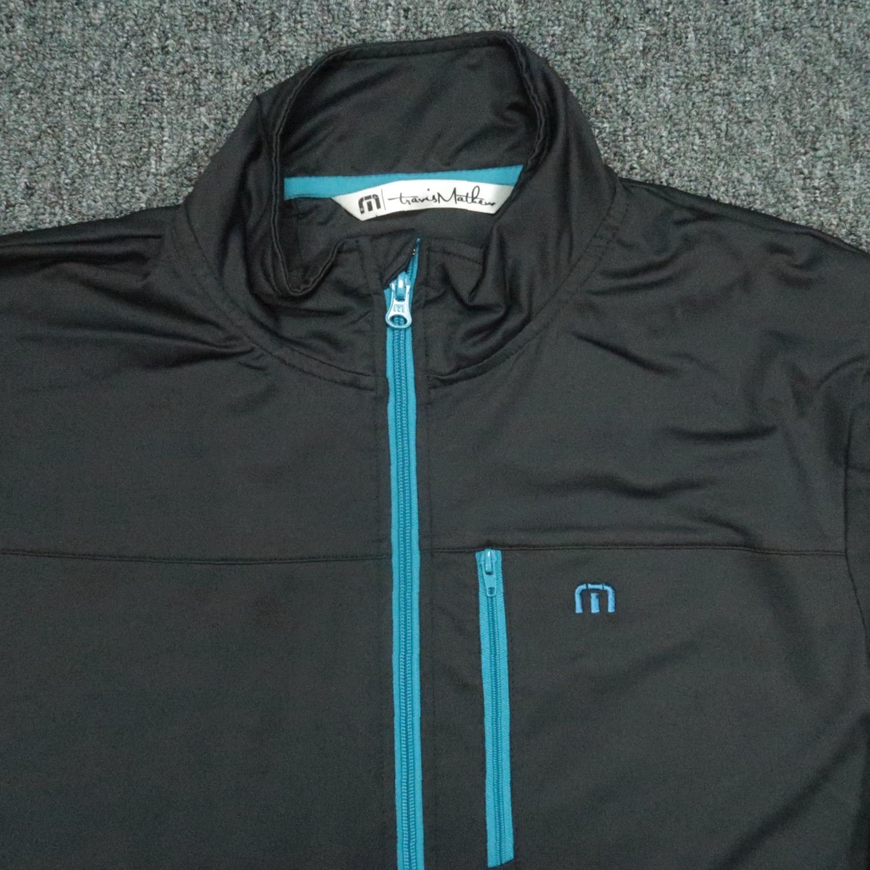 TravisMathew Travis Mathew Jacket Men L Black Track Full Zip Golf Gleneagles Country Club Size US L / EU 52-54 / 3 - 2 Thumbnail