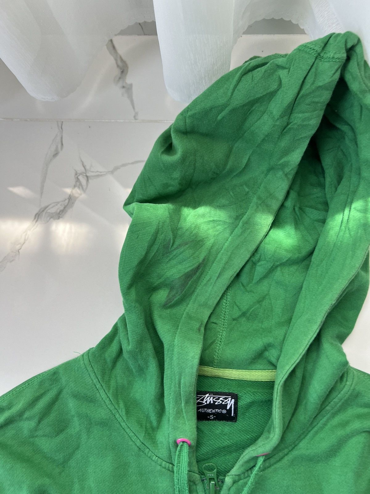 Other 90’s STUSSY AUTHENTIC ZIP HOODIE Y2K SMALL LOGO RARE Size US S / EU 44-46 / 1 - 8 Thumbnail