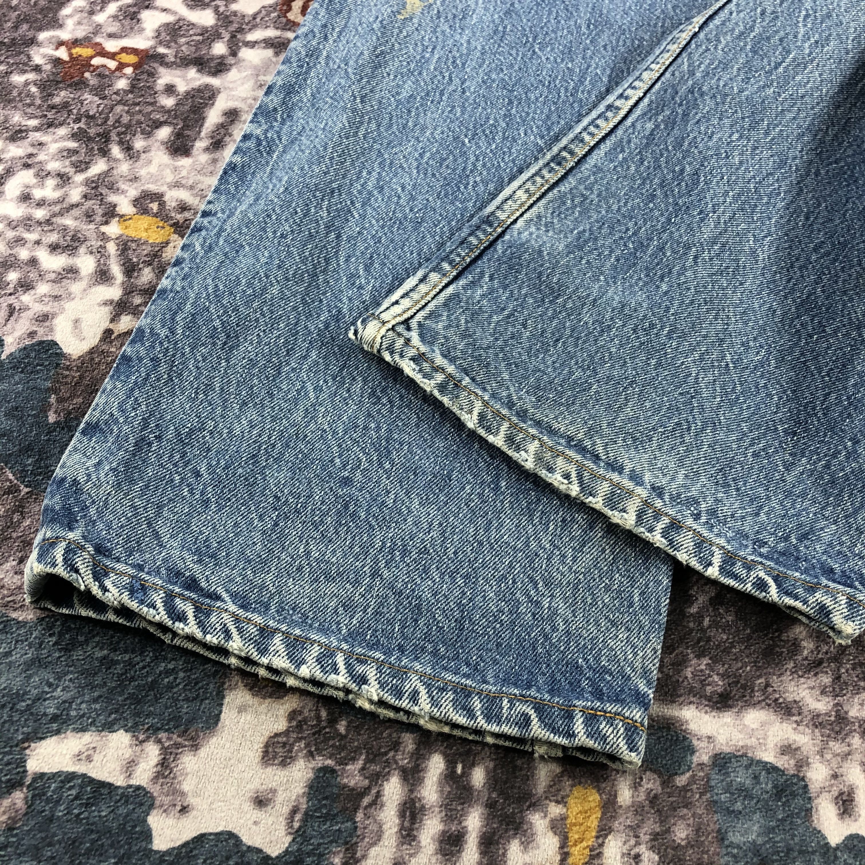Levi's Vintage 90s Levis 501 Jeans-JM2704 Size US 35 - 4 Thumbnail