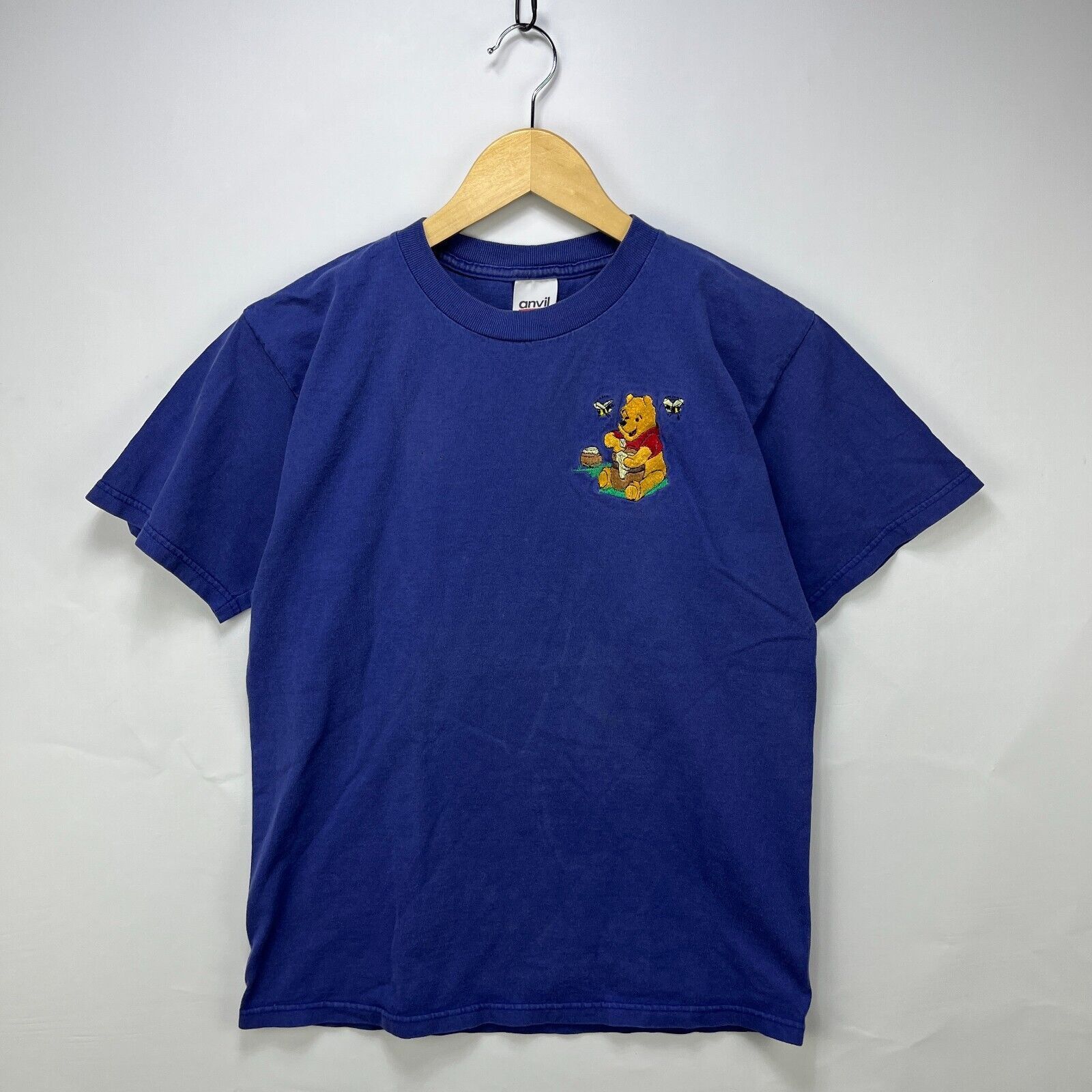 Disney × Vintage Vintage 90s Winnie the Pooh Embroidered Shirt Medium Disney Size US M / EU 48-50 / 2 - 1 Thumbnail
