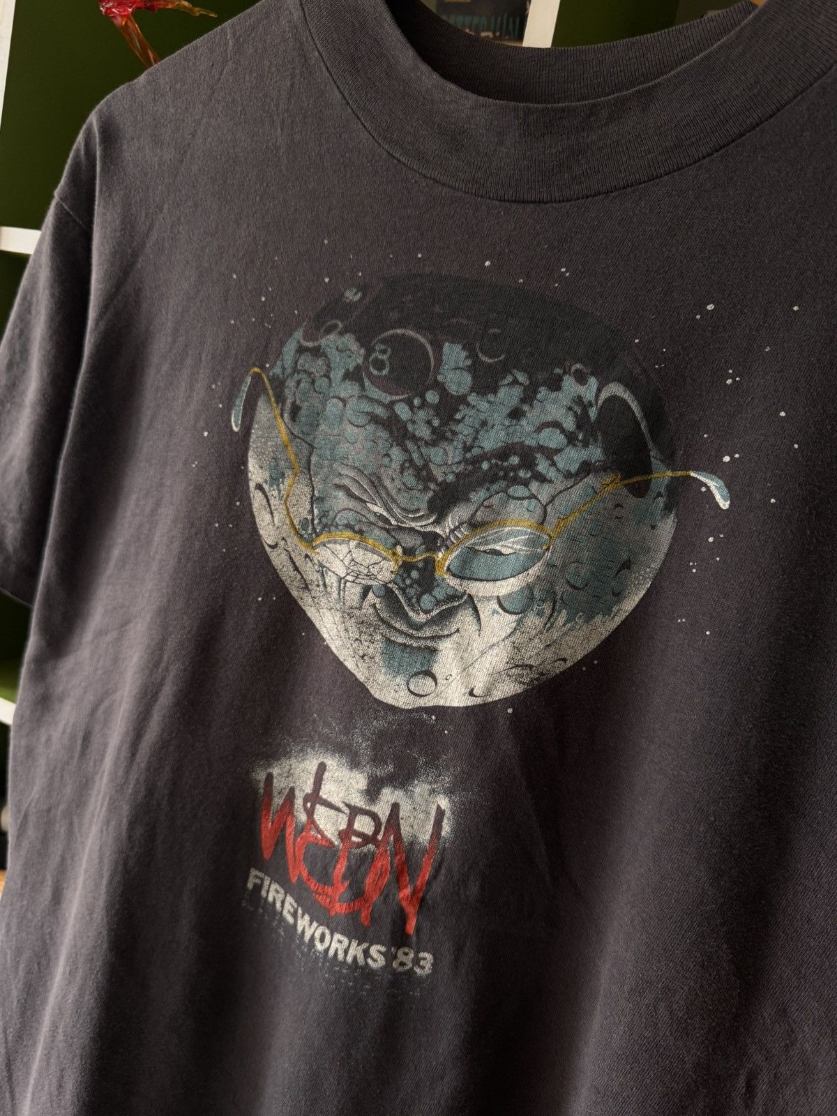 If Six Was Nine Vintage 80s WEBN firework 83 Size US M / EU 48-50 / 2 - 6 Thumbnail