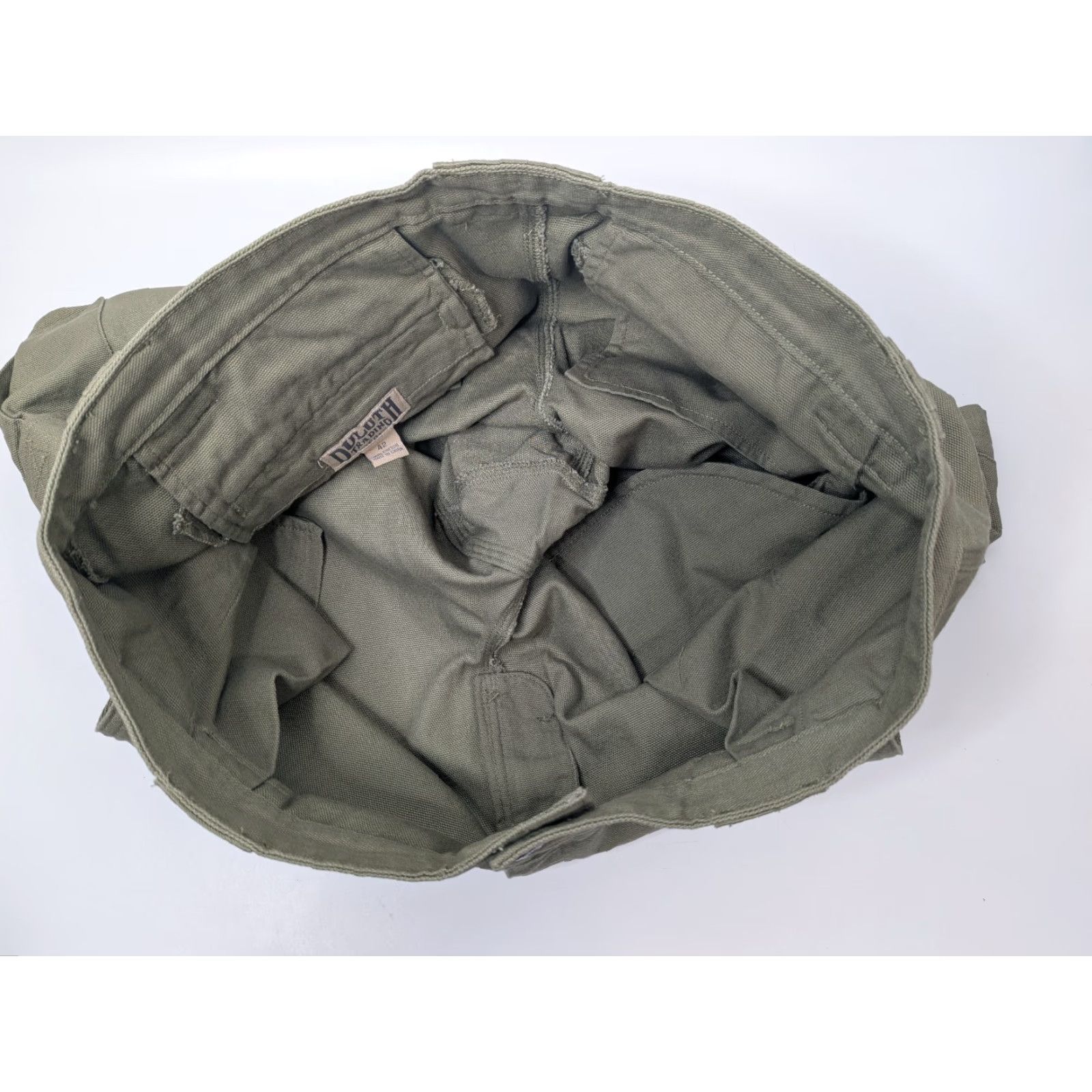 Duluth Trading Company Duluth Trading Mens Shorts 42 Green Cargo Pockets Canvas Lightweight? Heavyweight Workwear Size US 42 / EU 58 - 7 Thumbnail
