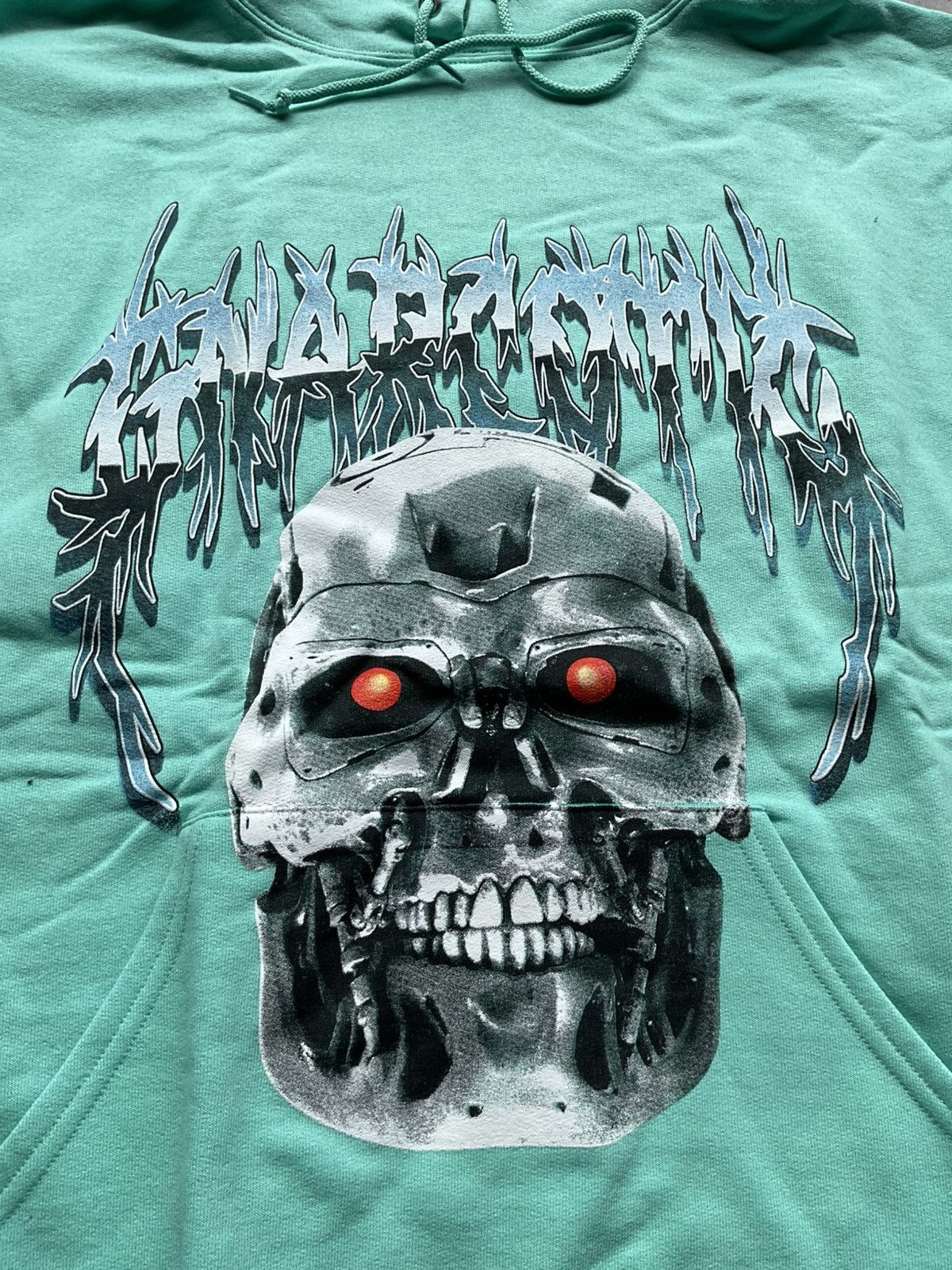 Gnarcotic Gnarcotic Lil Gnar Robot Skull Hoodie Turquoise Size US M / EU 48-50 / 2 - 2 Thumbnail