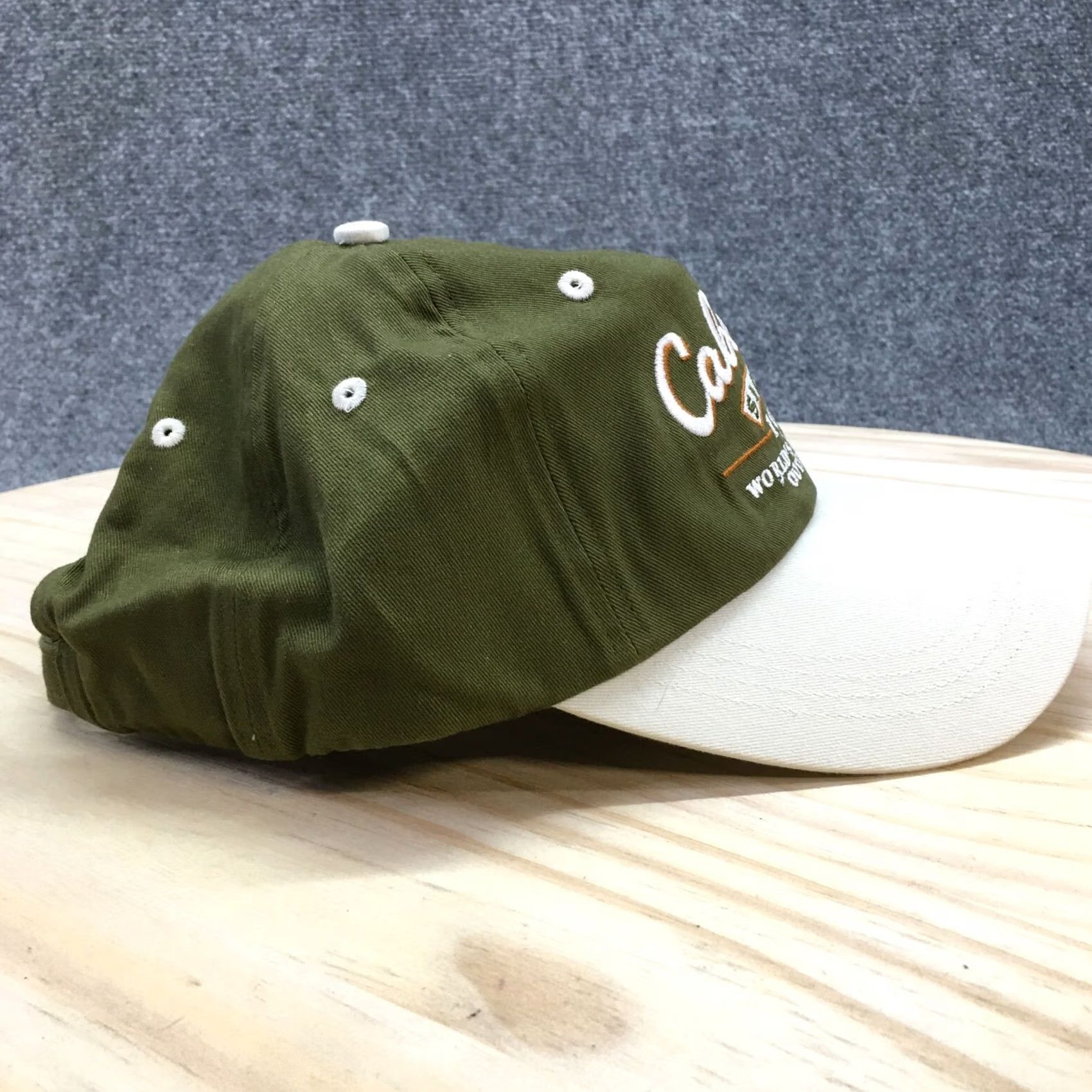 Vintage Cabelas Worlds Foremost Outfitter Baseball Cap - Green Cotton Mens - One Size - Condition: Good - Ships Fast Size ONE SIZE - 5 Thumbnail