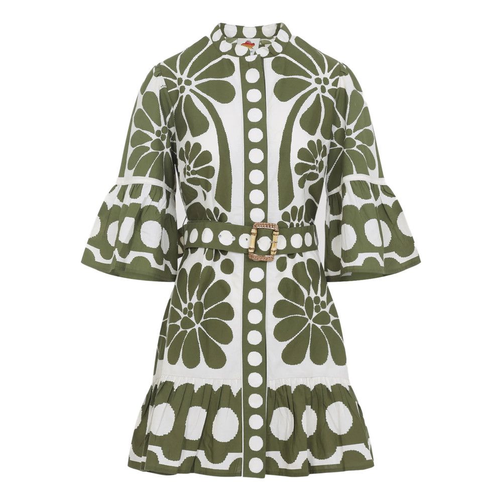 Farm Rio Farm Rio GREEN Dresses - Day Dresses Size XS / US 0-2 / IT 36-38 - 1 Thumbnail