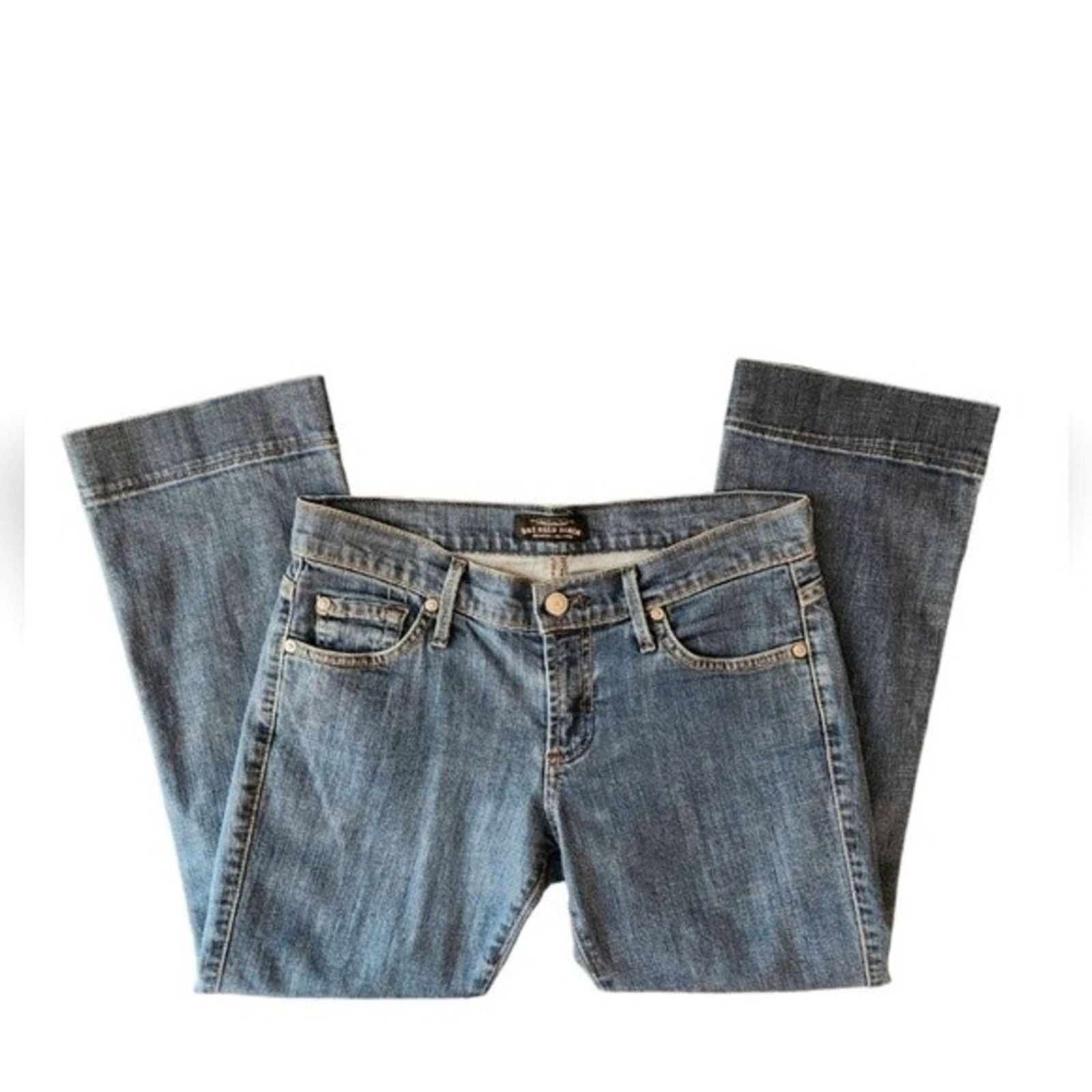 James Jeans James Jeans Cropped Dry Aged Denim Jeans 27 Size 27" / US 4 / IT 40 - 2 Thumbnail
