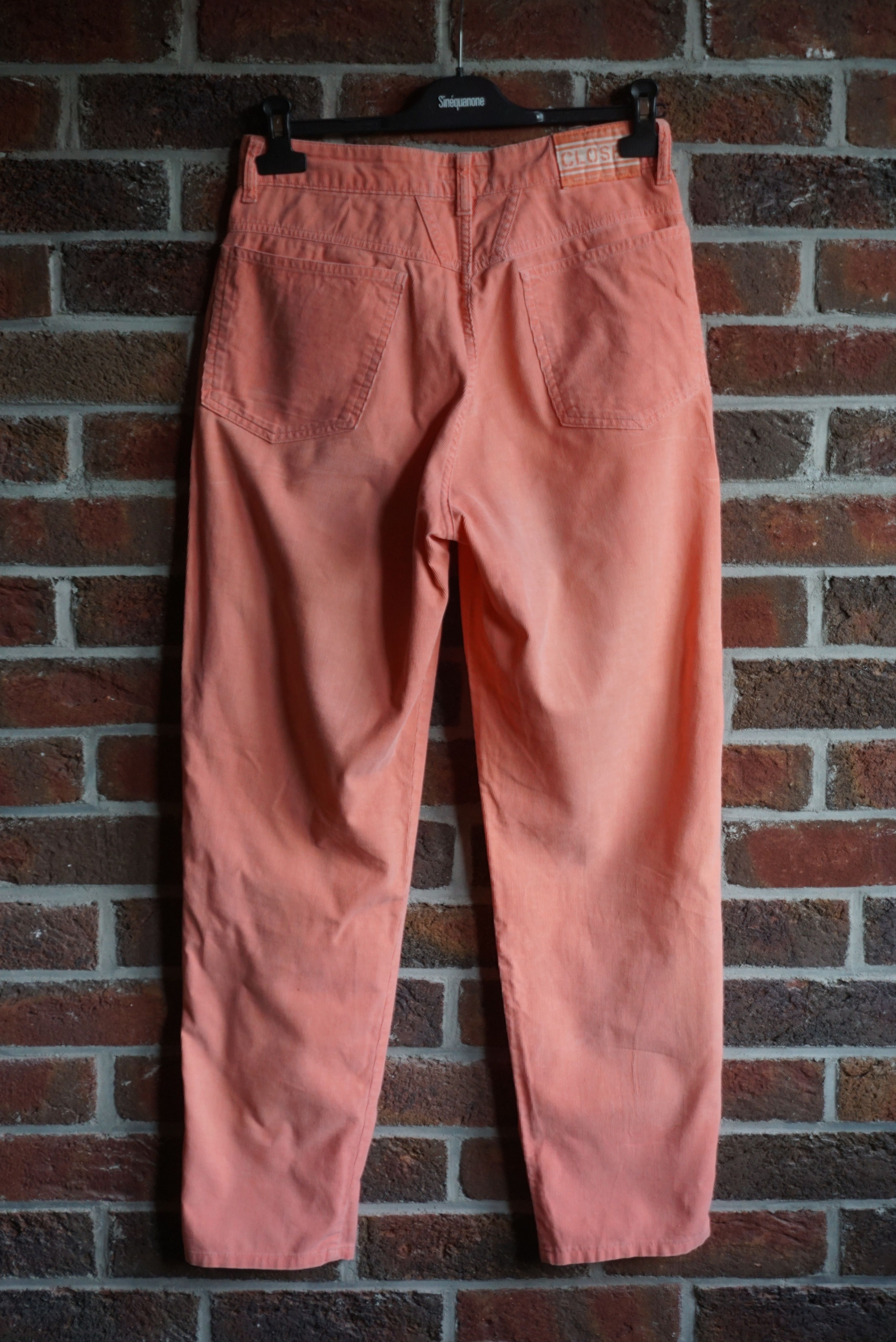 CLOSED Closed Pedal pusher corduroy trousers IT 44 M 38 28 cord Size 30" / US 8 / IT 44 - 4 Thumbnail