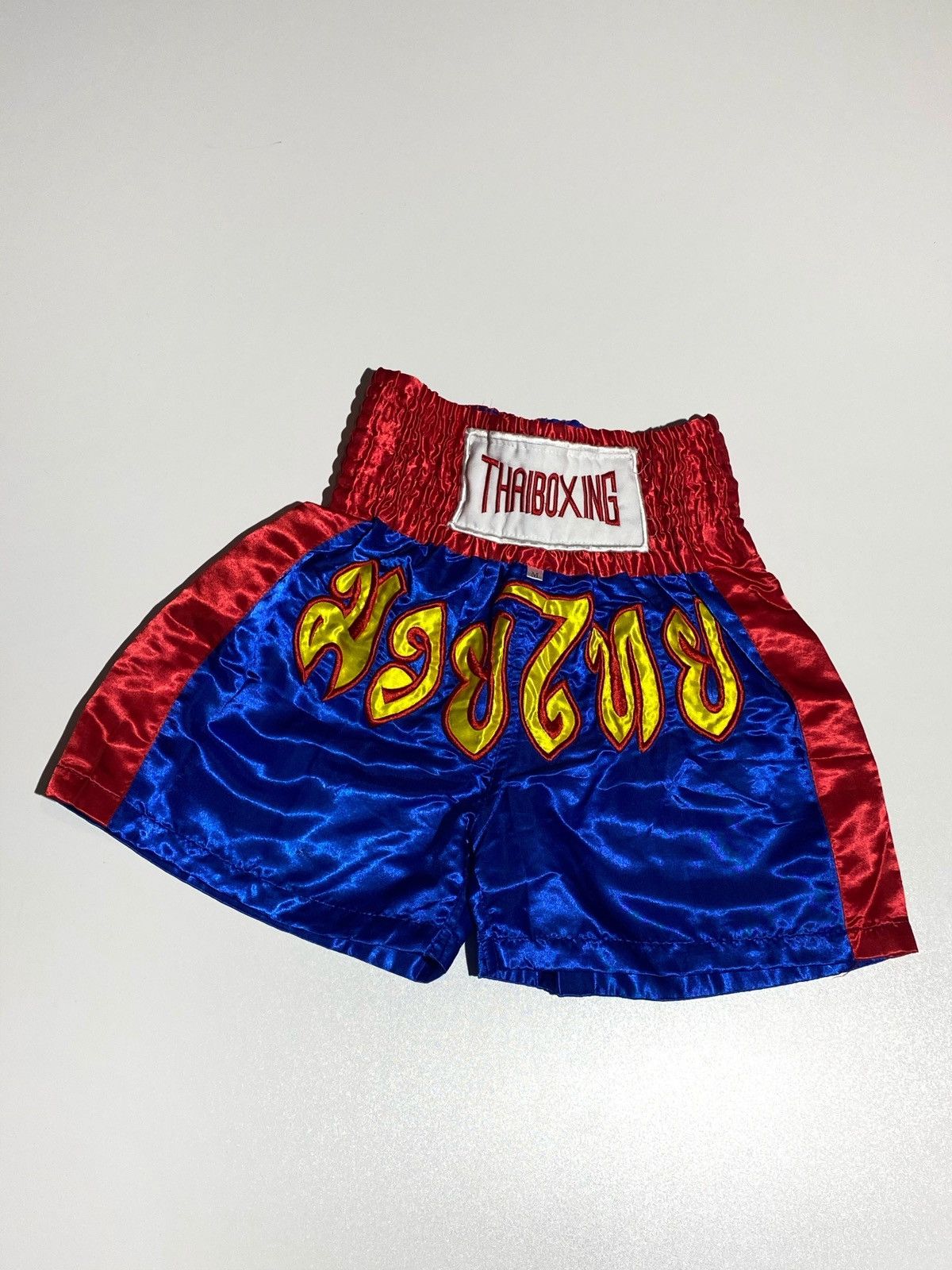 Japanese Brand × Vintage Vintage Muay Thai Boxing Shorts Size US 32 / EU 48 - 1 Thumbnail