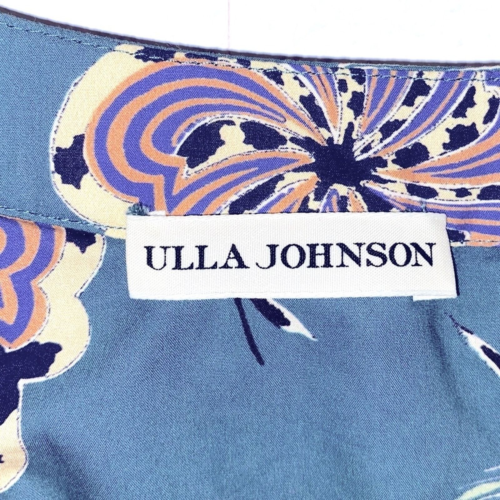 Ulla Johnson Ulla Johnson $398 Naomi Dress River Sz 2 EUC Size XS / US 0-2 / IT 36-38 - 4 Thumbnail