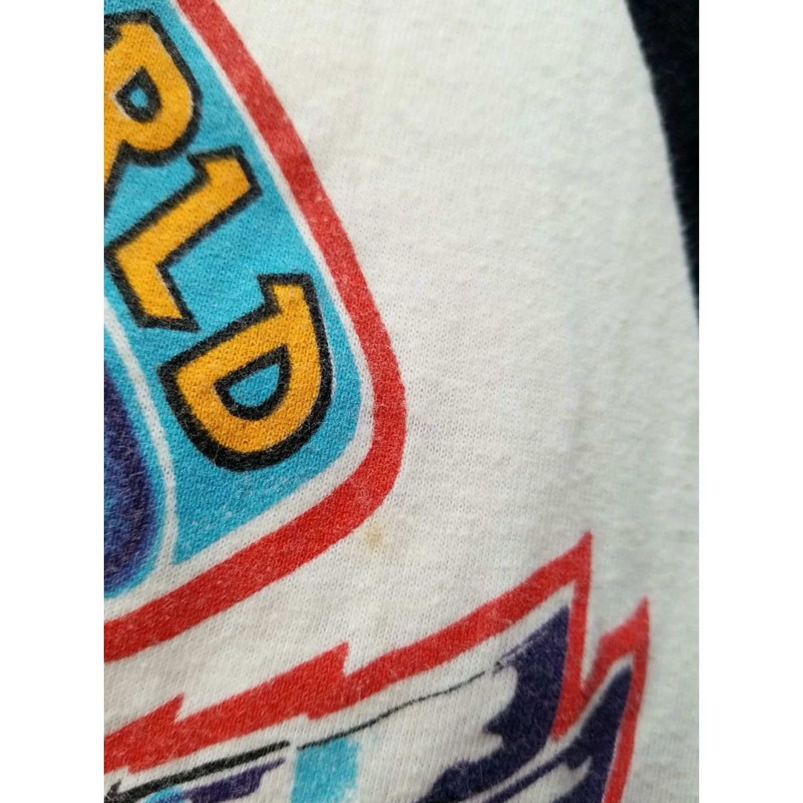 Vintage VINTAGE Van Halen 1984 Tour of the World Concert T-Shirt M White Men M Shirt Size US M / EU 48-50 / 2 - 3 Thumbnail
