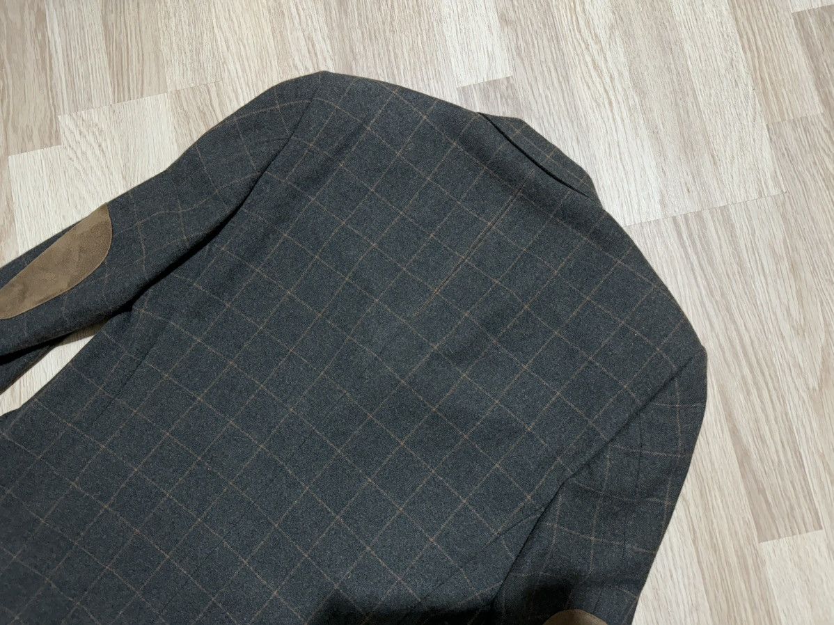 Corneliani × Designer Corneliani plaid wool cashmere blazer 48R Size 48R - 17 Thumbnail