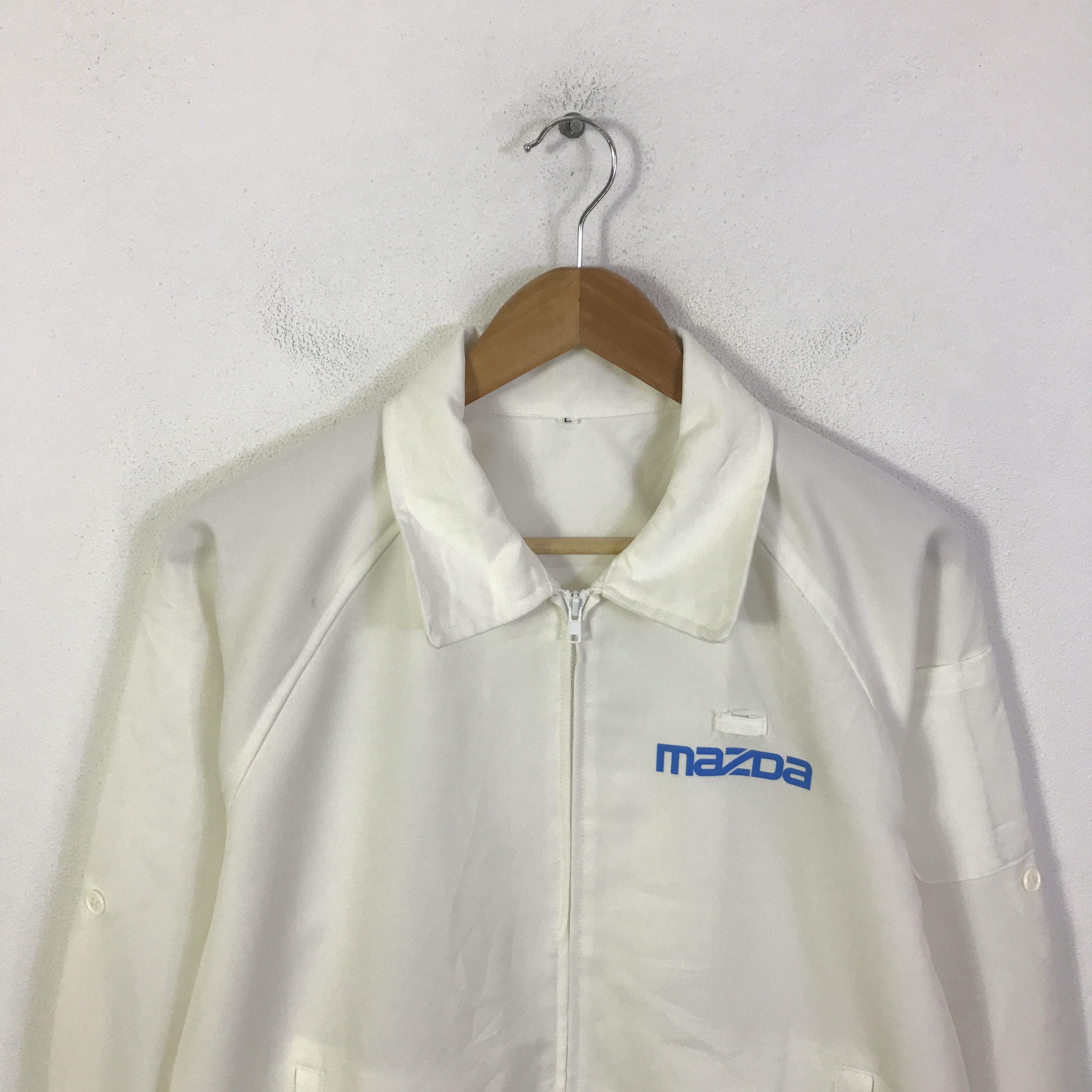 Japanese Brand Mazda Racing Motorsport uniform custom jacket K111B13 Size US L / EU 52-54 / 3 - 3 Thumbnail