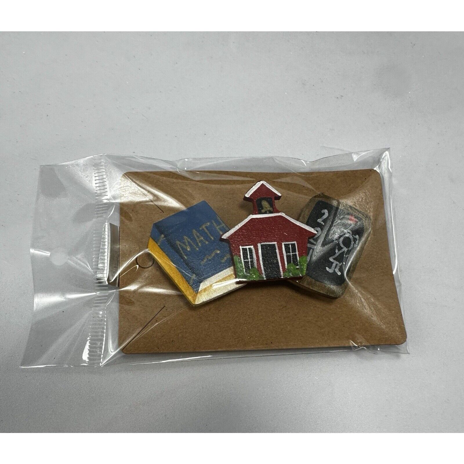 Other Teacher Brooch Pin Button Appreciation Gift School House Size ONE SIZE - 7 Thumbnail