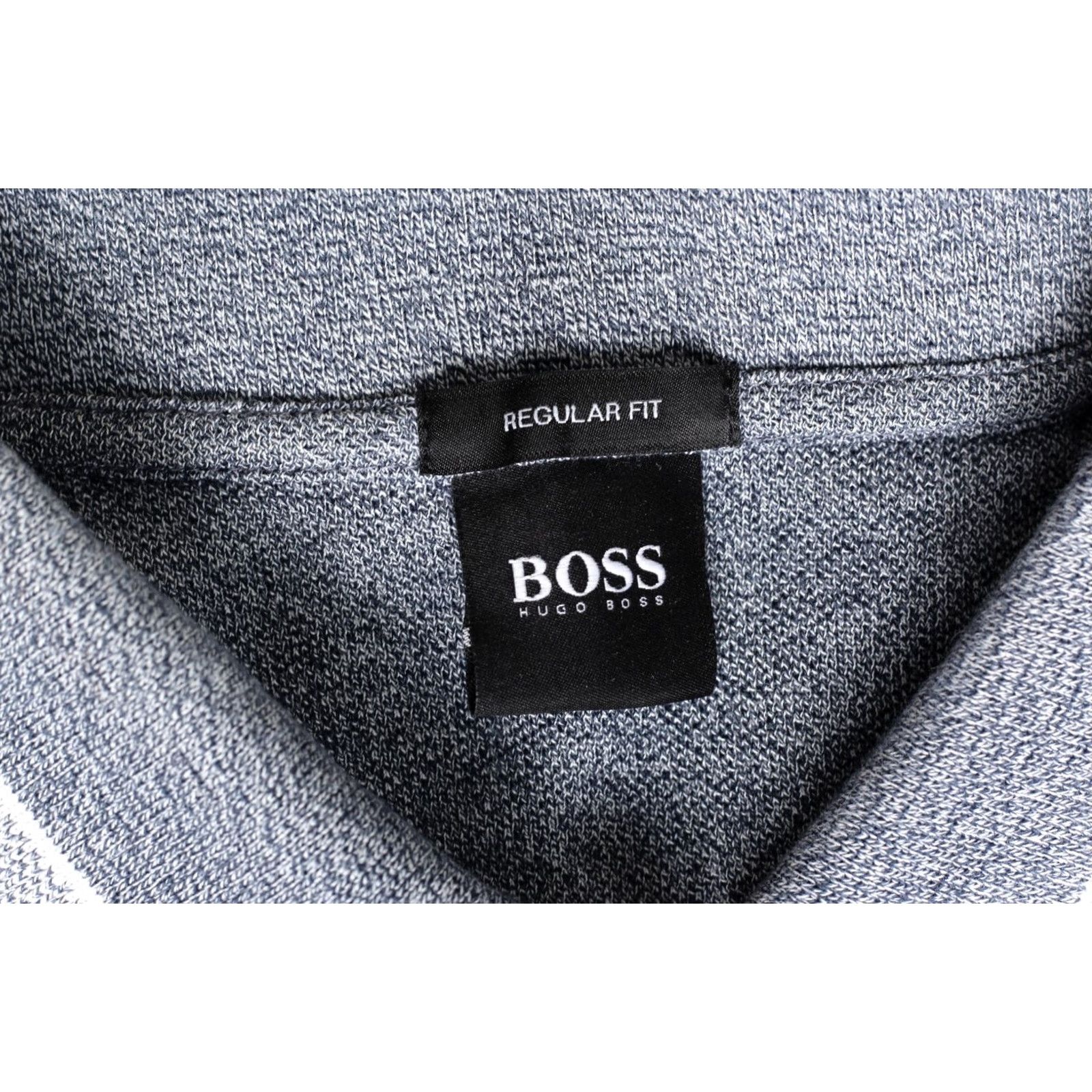 Hugo Boss HUGO BOSS Paddy Polo Shirt Men L Regular Short Sleeve Blue VR3765 Size US L / EU 52-54 / 3 - 5 Thumbnail