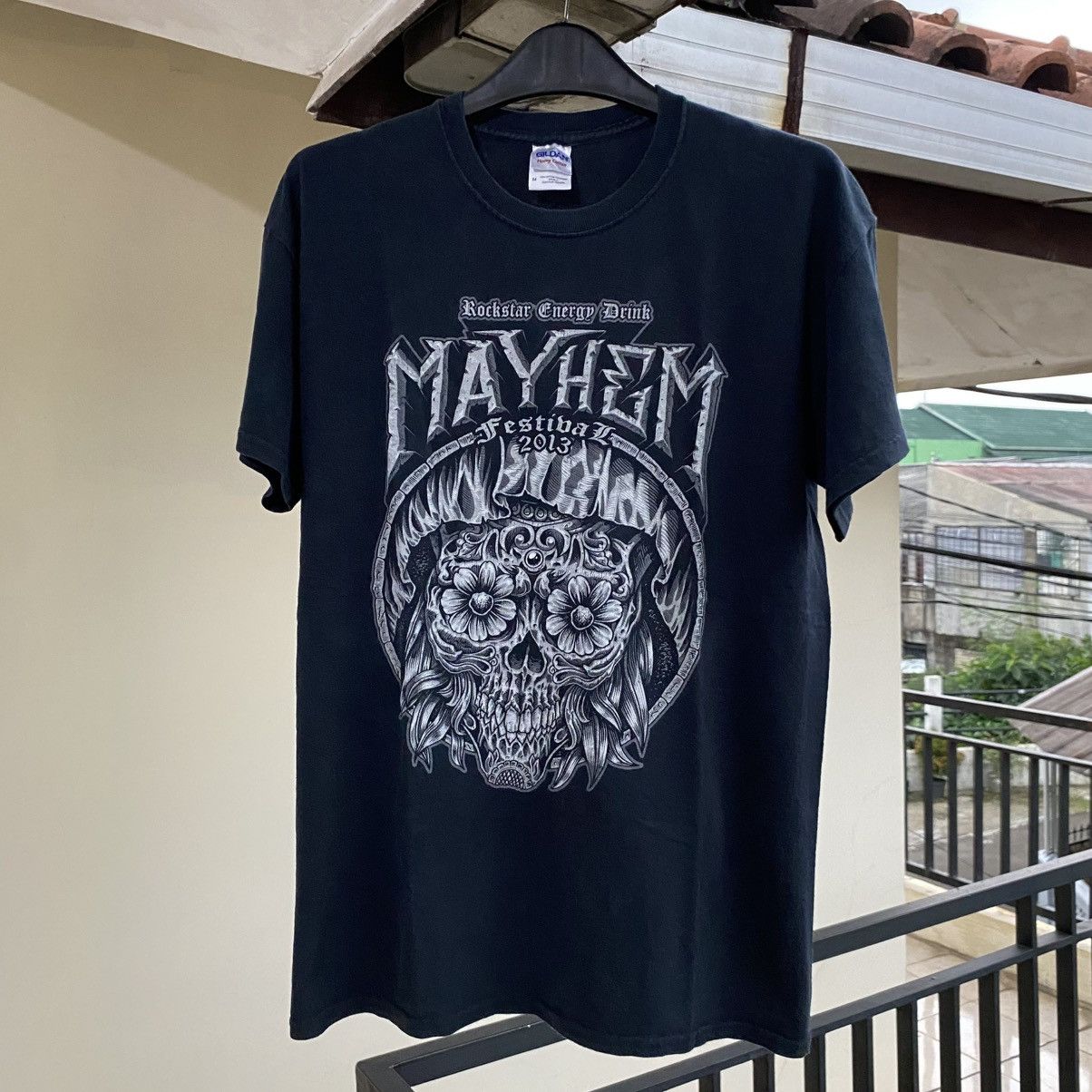 Band Tees Mayhem Festival Tee 2013 metalheads anthrax kiss Size US M / EU 48-50 / 2 - 1 Thumbnail