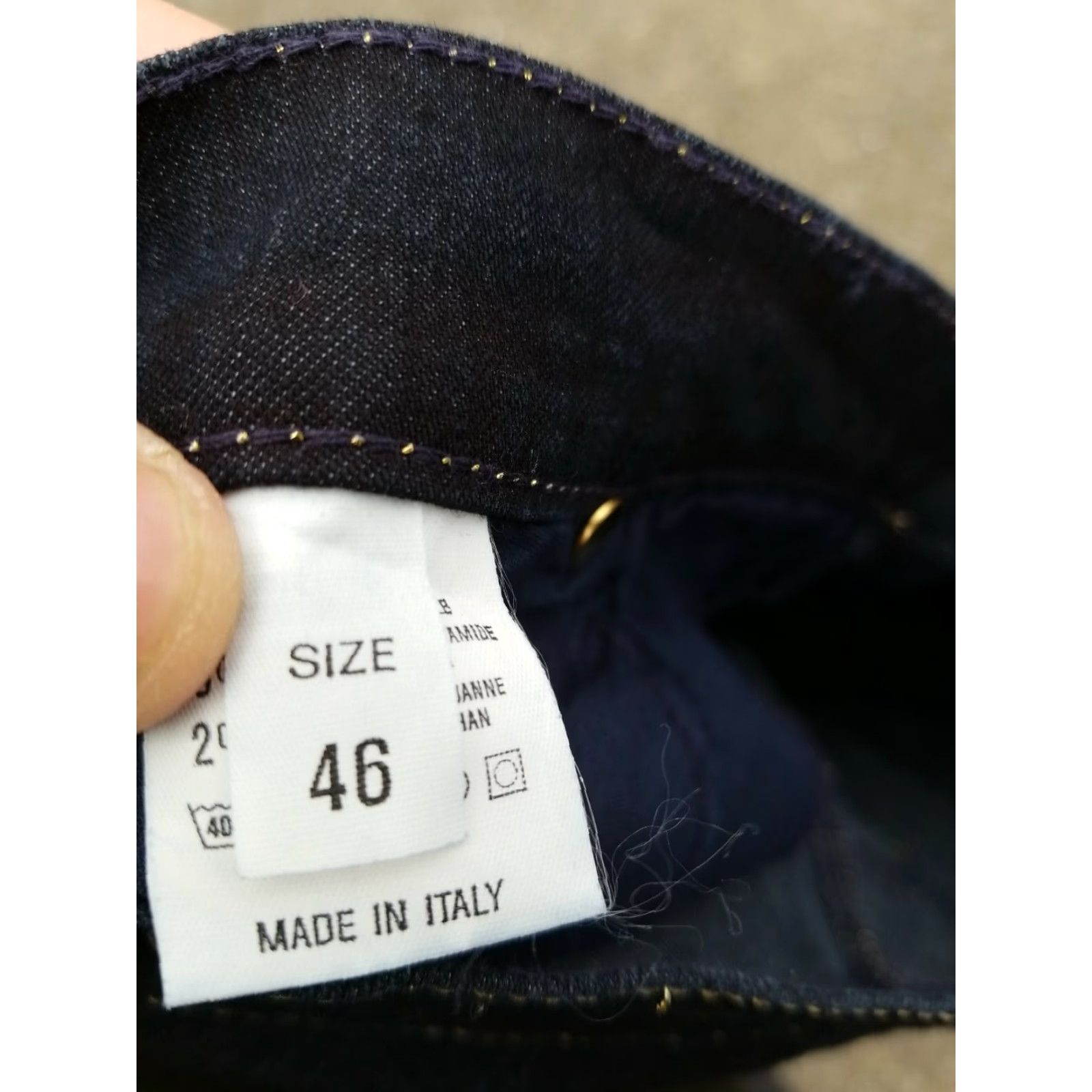 MCM VINTAGE MCM BLUE JEANS CAPRI Pants Women's 27x15.5 Capri 90s Jeans Straight Womens Size 27" / US 4 / IT 40 - 8 Thumbnail