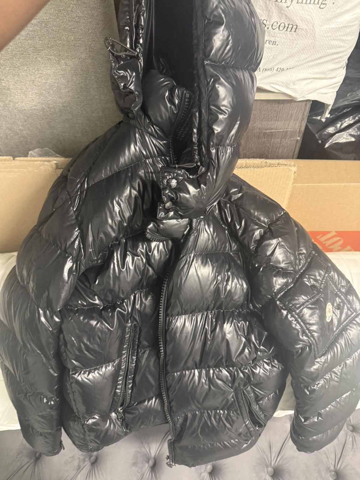 Moncler Moncler Maya Jacket Size US L / EU 52-54 / 3 - 2 Thumbnail