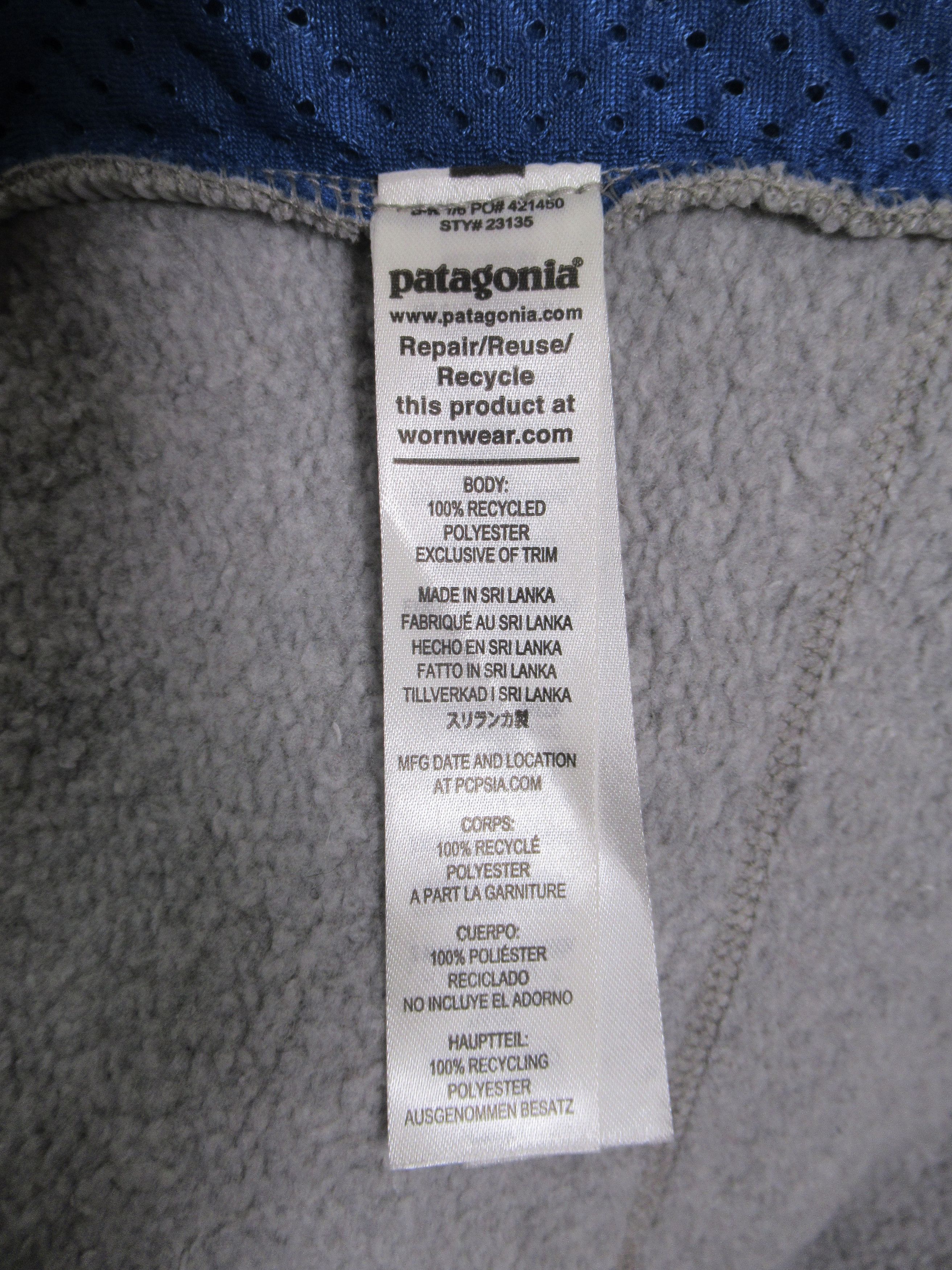 Patagonia Patagonia Scrap Woolie Jacket Drifter Grey DFTG 23135SP22 Size US XL / EU 56 / 4 - 10 Thumbnail