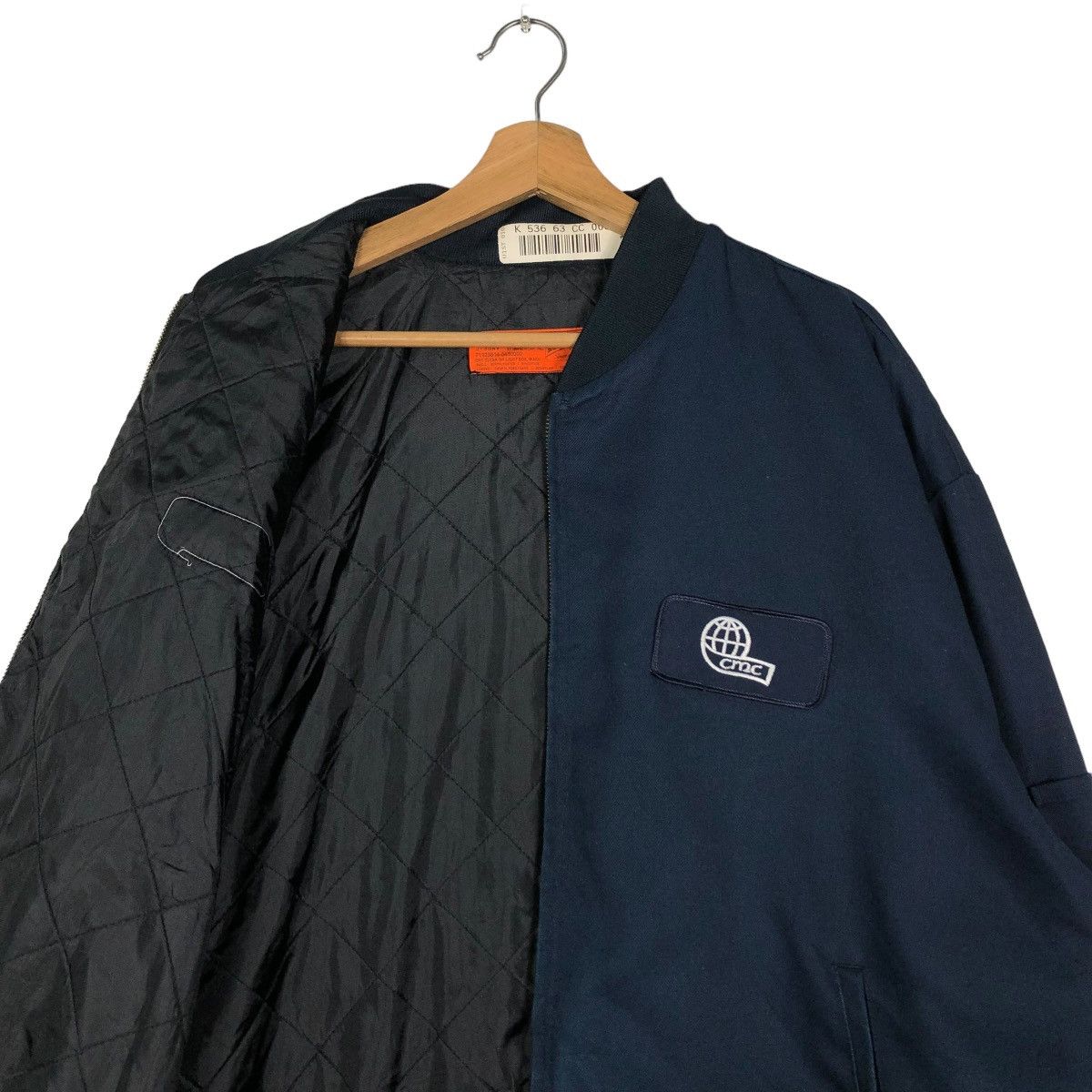 Japanese Brand 🔥VINTAGE BOMBER JACKET REDKAP USA COOPER BIG LOGO Size US XL / EU 56 / 4 - 12 Thumbnail