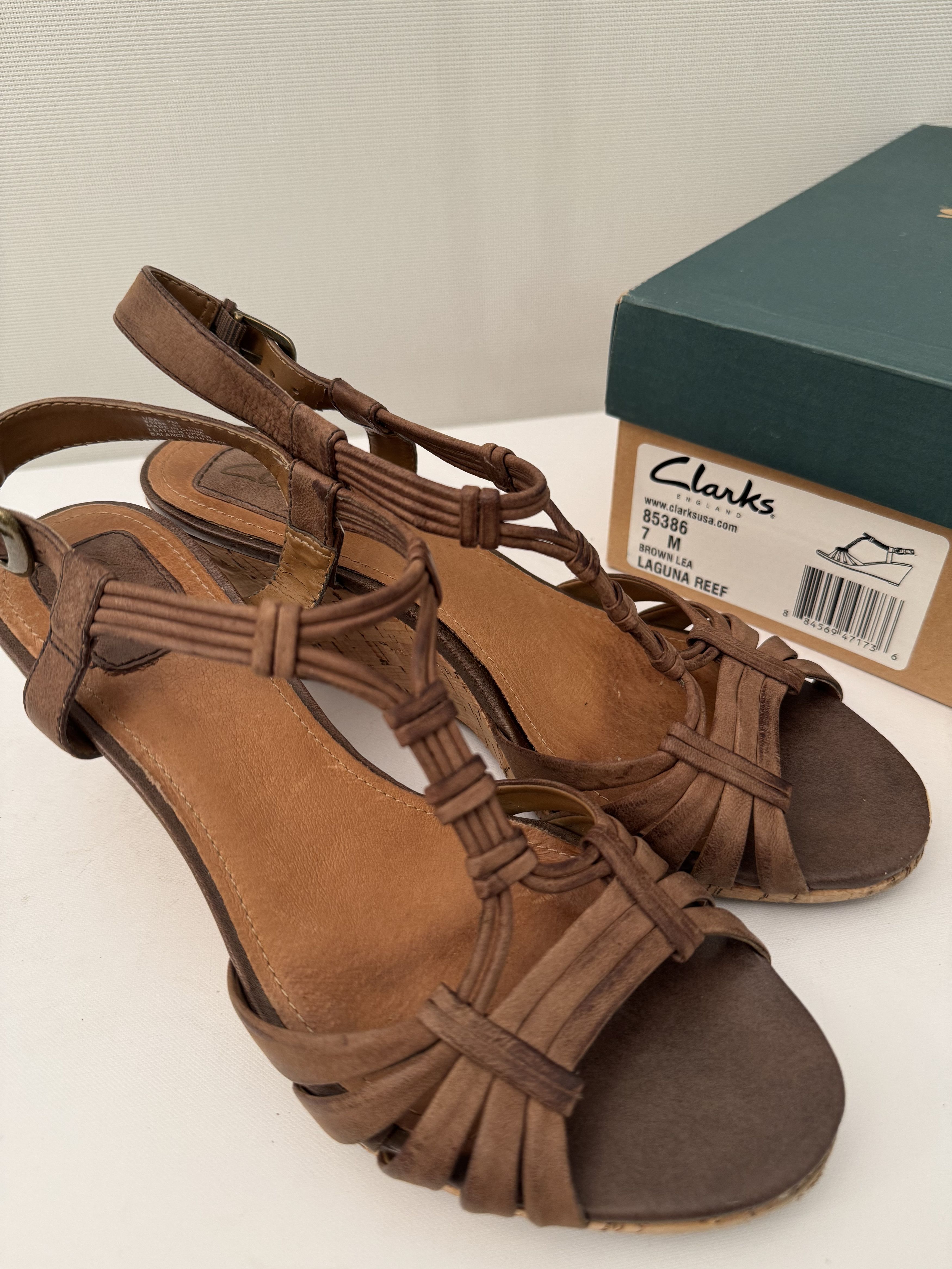 Clarks Laguna Reef Sandals Size US 7 / IT 37 - 5 Thumbnail