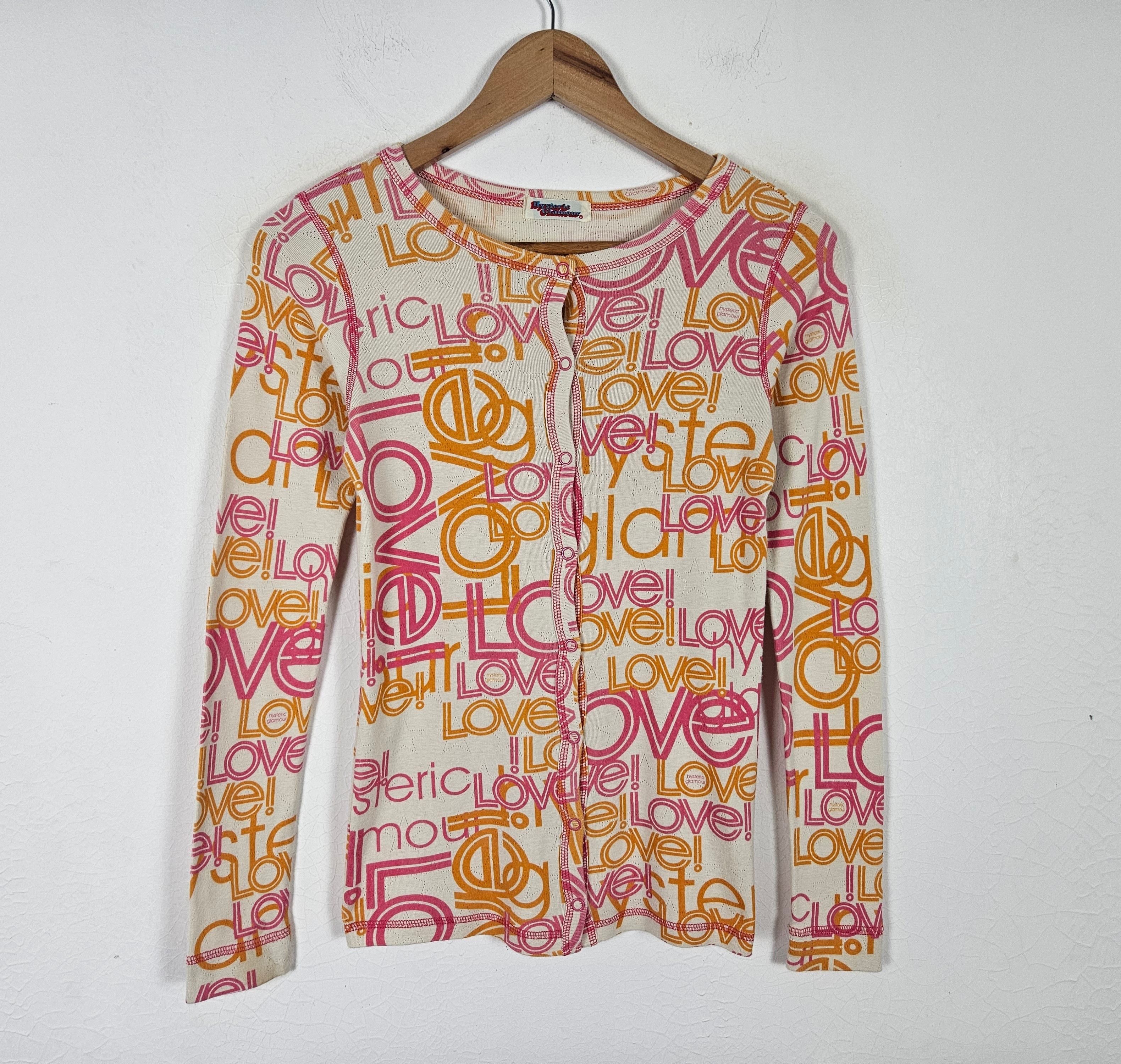 Hysteric Glamour Hysteric Glamour Love shirt Size XS / US 0-2 / IT 36-38 - 2 Thumbnail