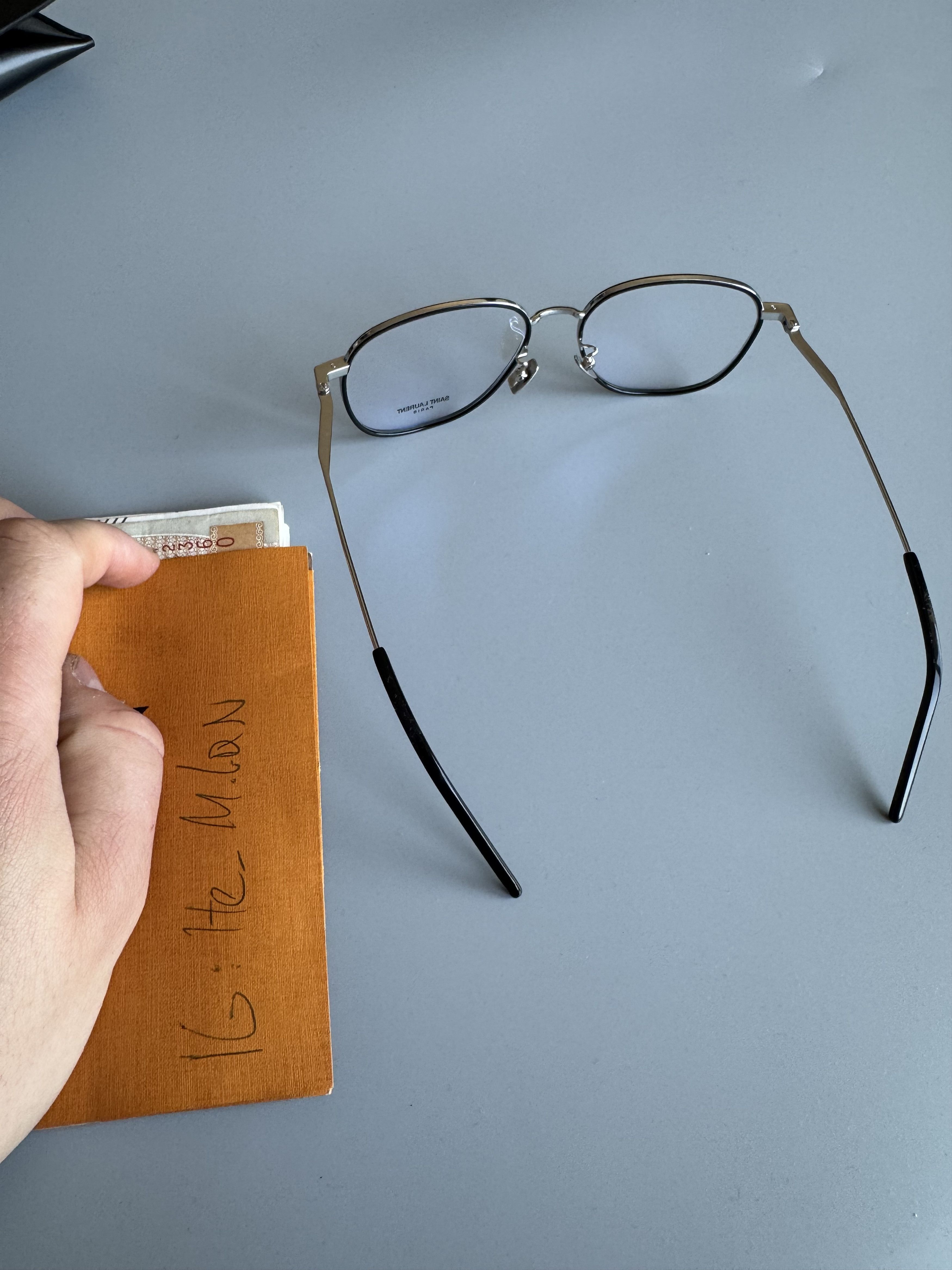 Hedi Slimane × Saint Laurent Paris Saint Laureny Glasses Size ONE SIZE - 12 Thumbnail