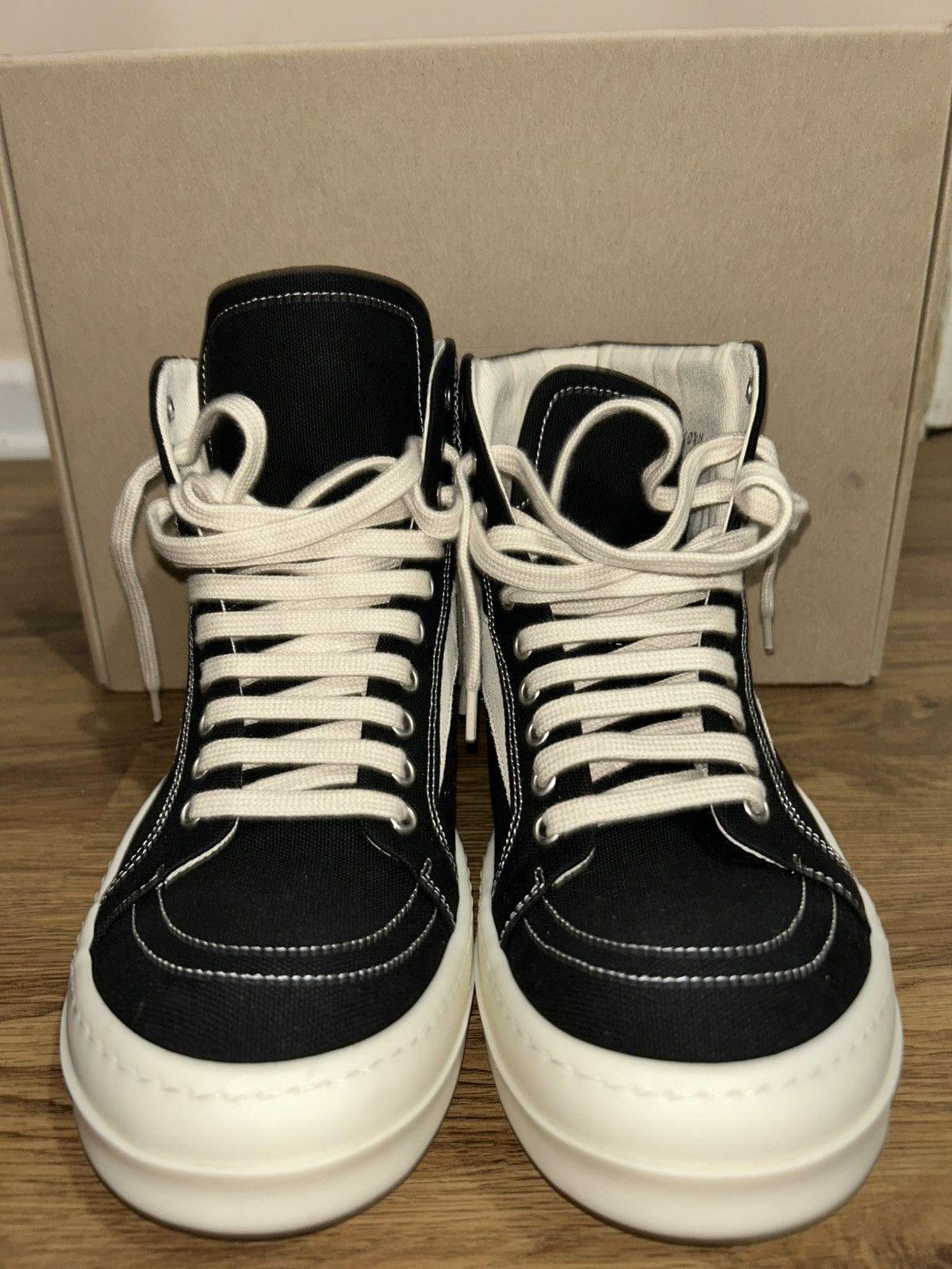 Rick Owens Rick Owens DRKSHDW Vintage High Sneakers Size US 8 / EU 41 - 4 Thumbnail