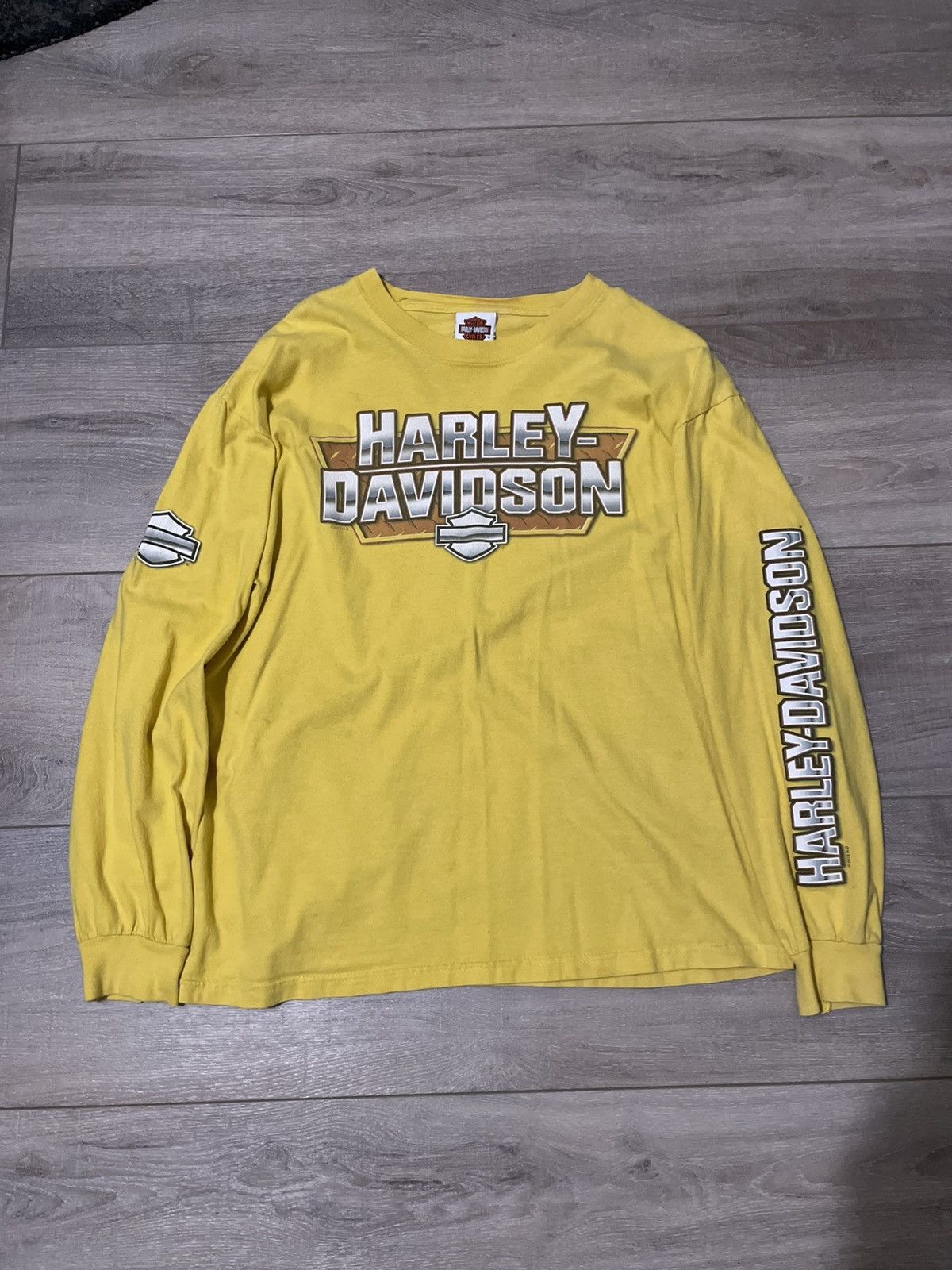 Harley Davidson Vintage Harley longsleeve Size US M / EU 48-50 / 2 - 2 Thumbnail