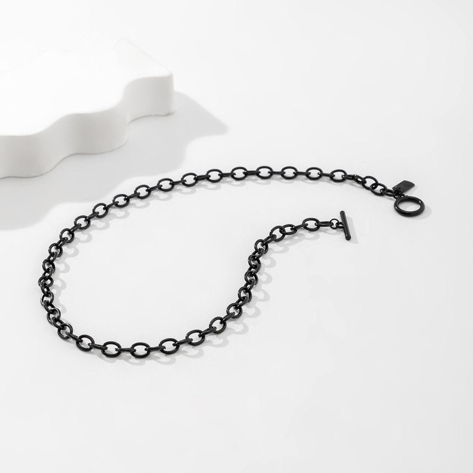 Jewelry Pistol Black Pendant Necklace Size ONE SIZE - 4 Thumbnail