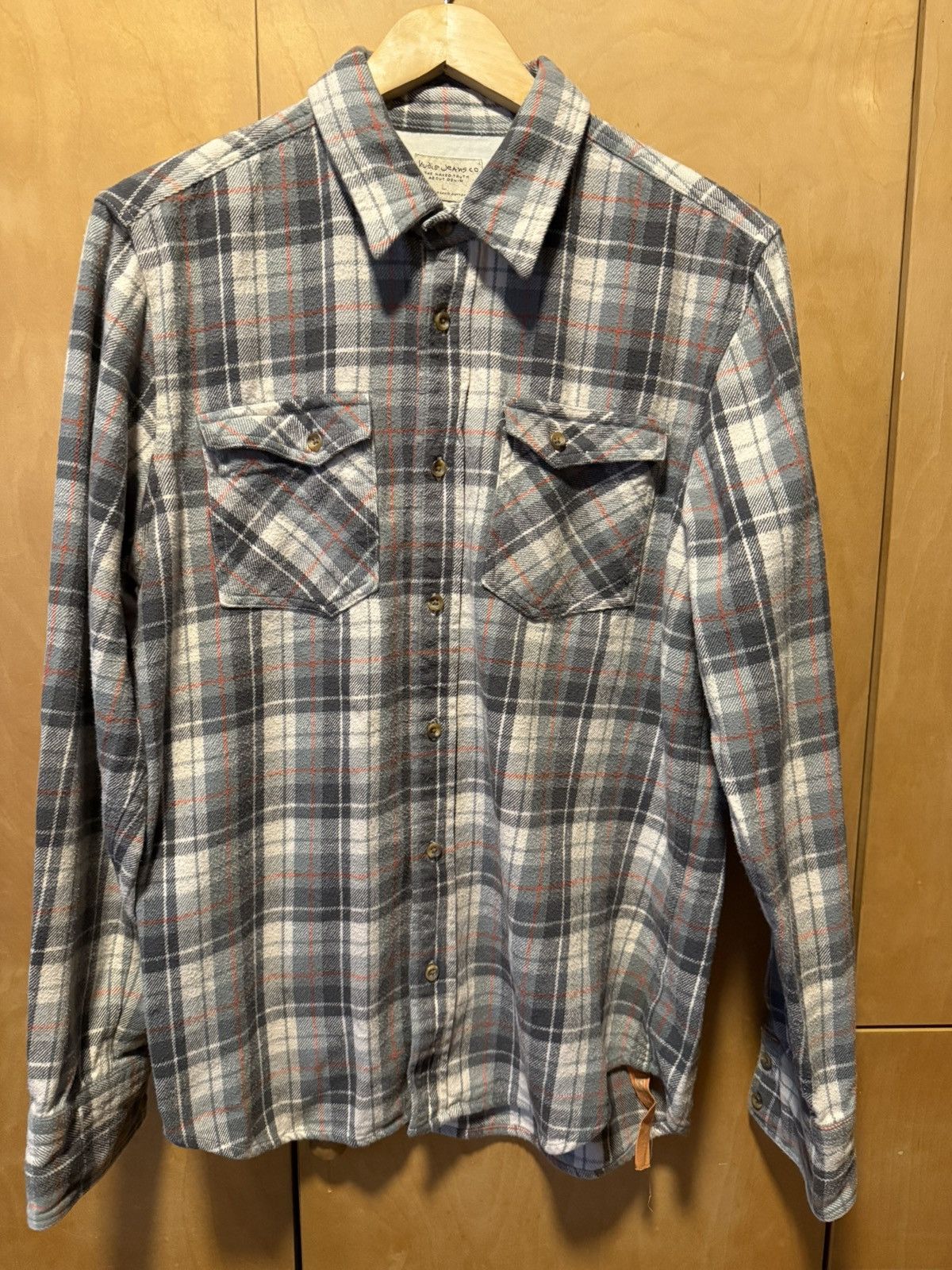Nudie Jeans Nudie Jeans Shirt - Vincent Board Shirt Size US L / EU 52-54 / 3 - 1 Thumbnail