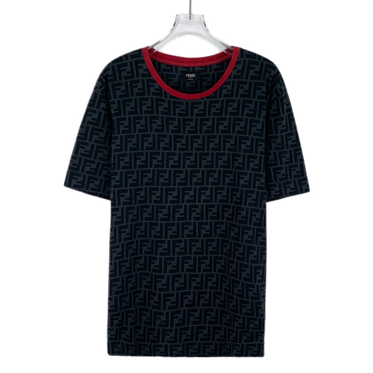 Fendi Fendi All-over Printed Short Sleeve T-shirt K26WX Size S / US 4 / IT 40 - 1 Thumbnail