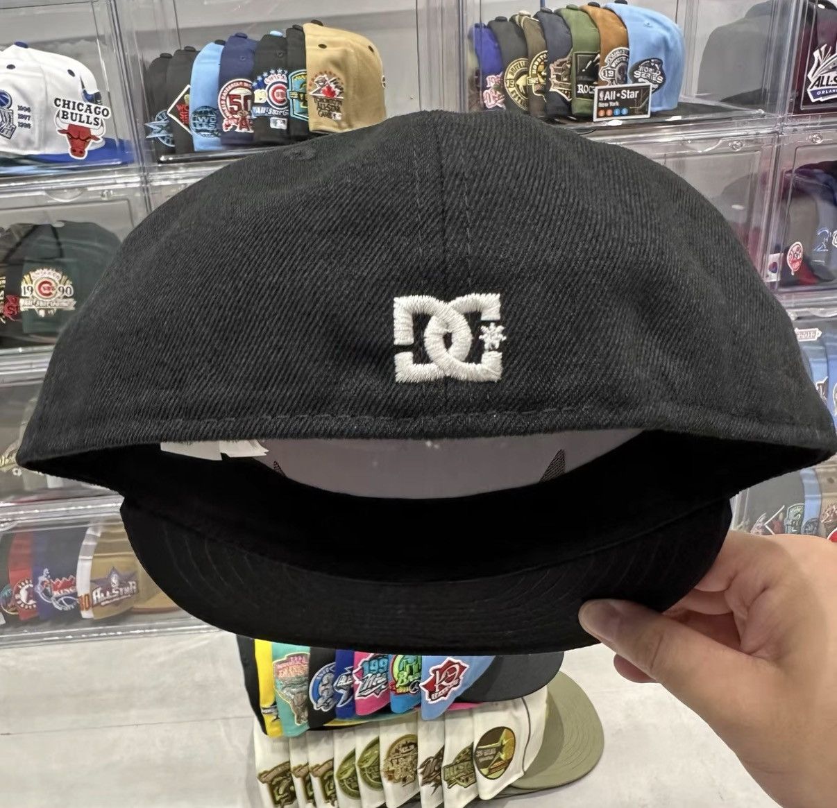 New Era New Era × DC Shoes (DCSHOECOUSA) Flat Brim Baseball Cap J32 Size ONE SIZE - 3 Thumbnail