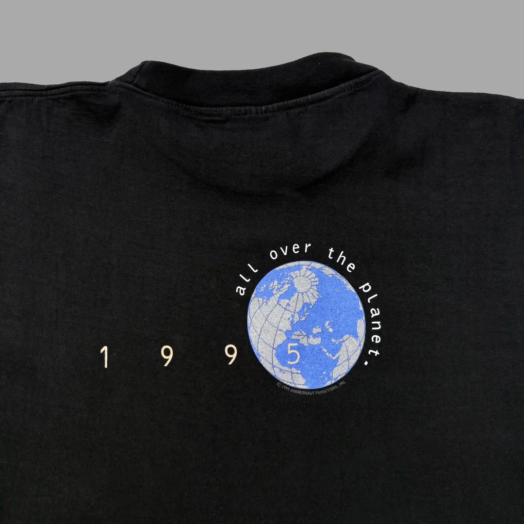 Band Tees Janet Jackson 1995 90s Vintage All Over Planet Band T-Shirt Size US XL / EU 56 / 4 - 5 Thumbnail