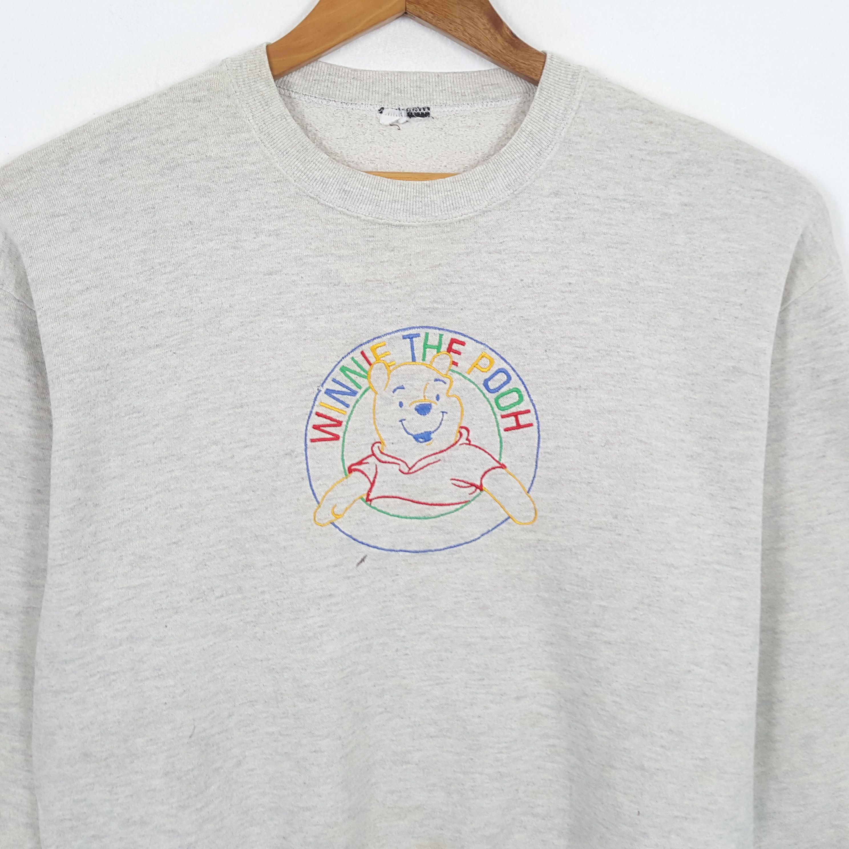 Cartoon Network × Vintage Vintage WINNIE THE POOH American Cartoon Promo Sweatshirts Size US L / EU 52-54 / 3 - 2 Thumbnail