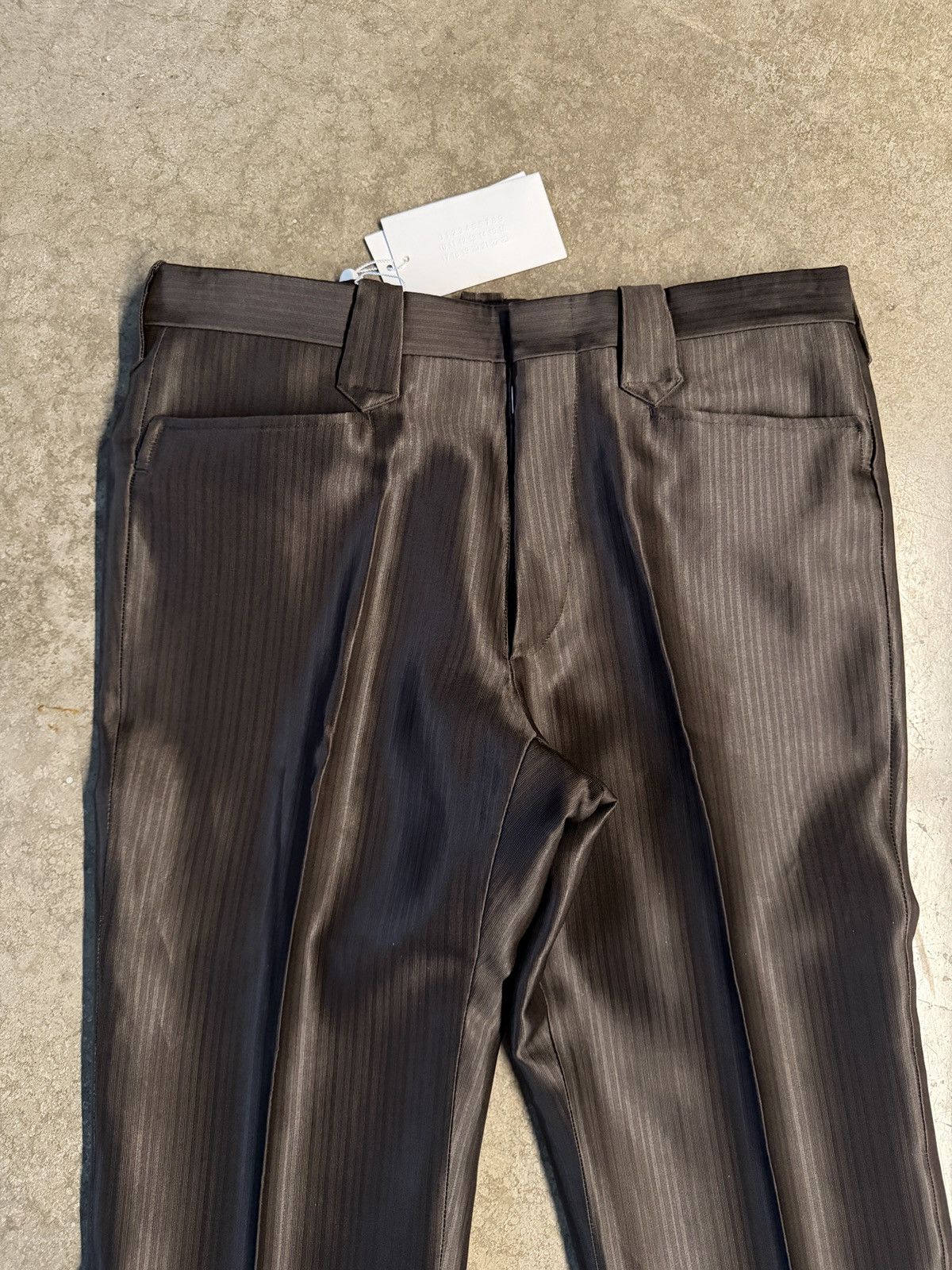 Maison Margiela Maison Margiela Brown Wool Trousers Made In Italy 34/36waist Size 52R - 2 Thumbnail