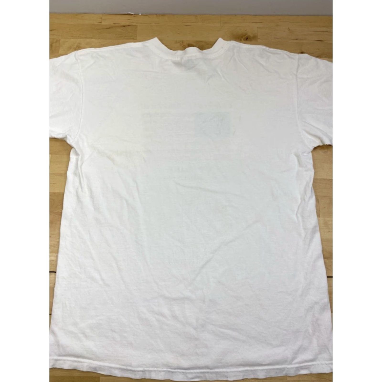 Anvil VINTAGE Celebrate America Orleans 2002 White T Shirt Anvil Graphic Tee Unisex Size L Size US L / EU 52-54 / 3 - 3 Thumbnail