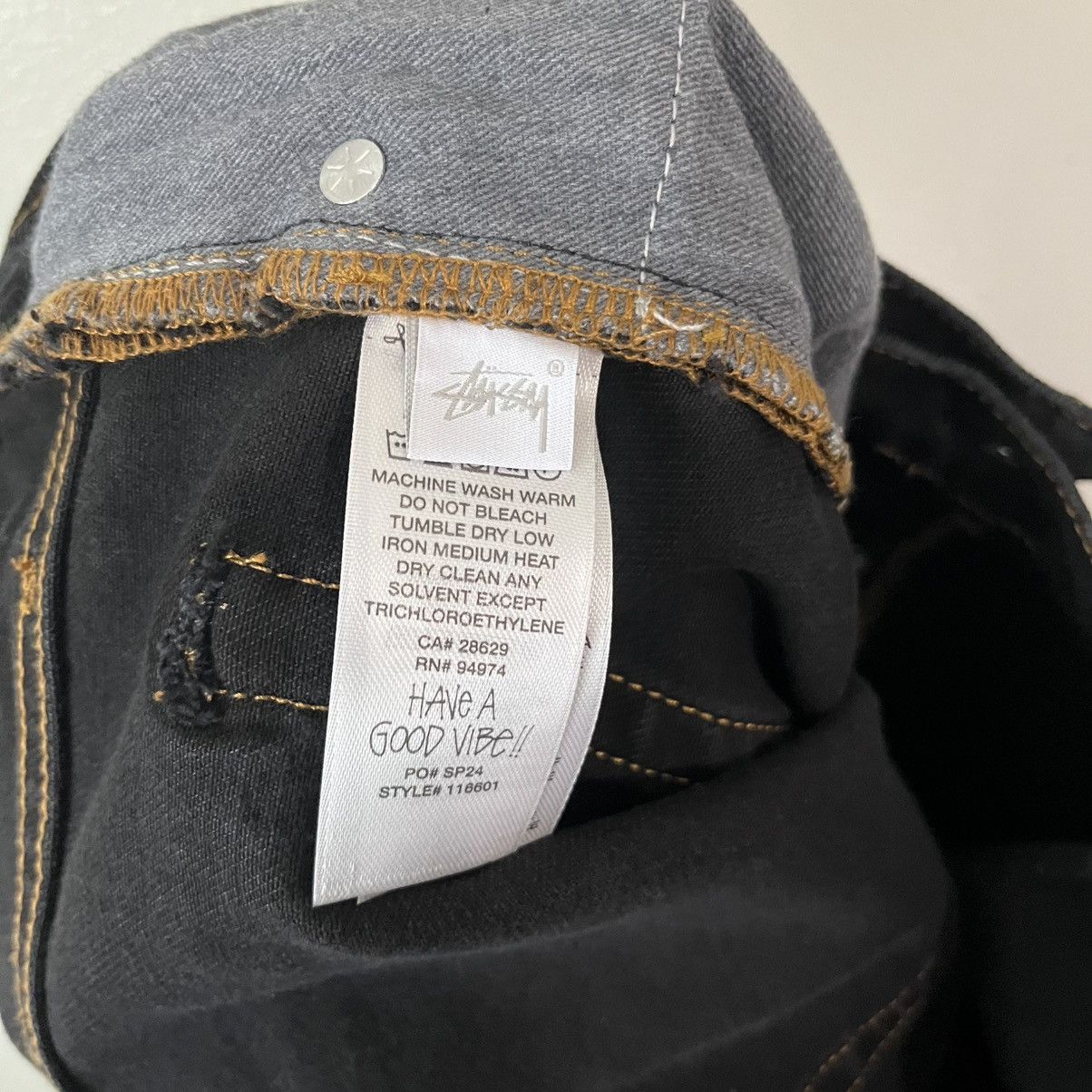 Stussy Classic Jean Denim Size US 38 / EU 54 - 11 Thumbnail