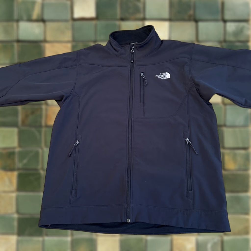 The North Face The North Face Apex Bionic Jacket Full Zip Collared Large Mens Windbreaker Black Regular Size L Size US L / EU 52-54 / 3 - 1 Thumbnail