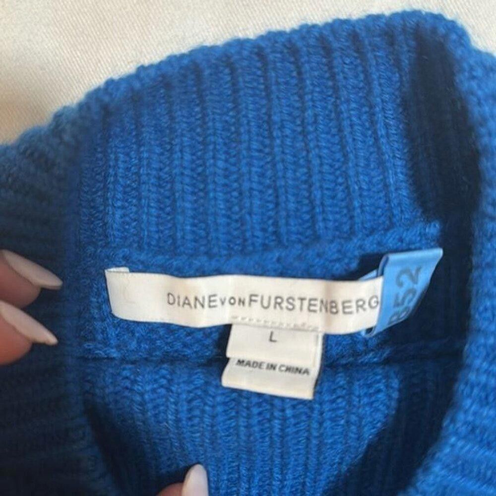 Diane von Furstenberg Diane von Furstenberg DVF Ediva Cashmere Sweater Vest Size L / US 10 / IT 46 - 5 Thumbnail