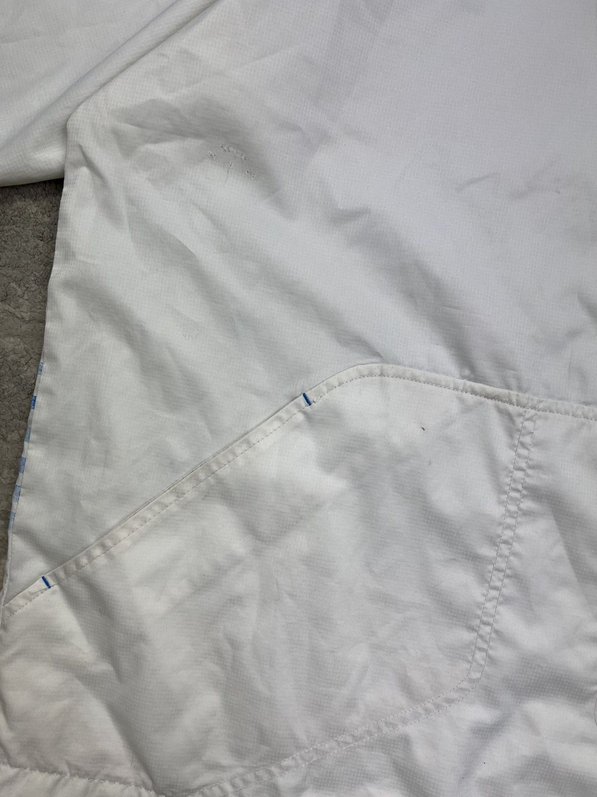 Nike RARE Nike TN Air Max Vintage Light Jacket Blue White Nylon Size US M / EU 48-50 / 2 - 8 Thumbnail