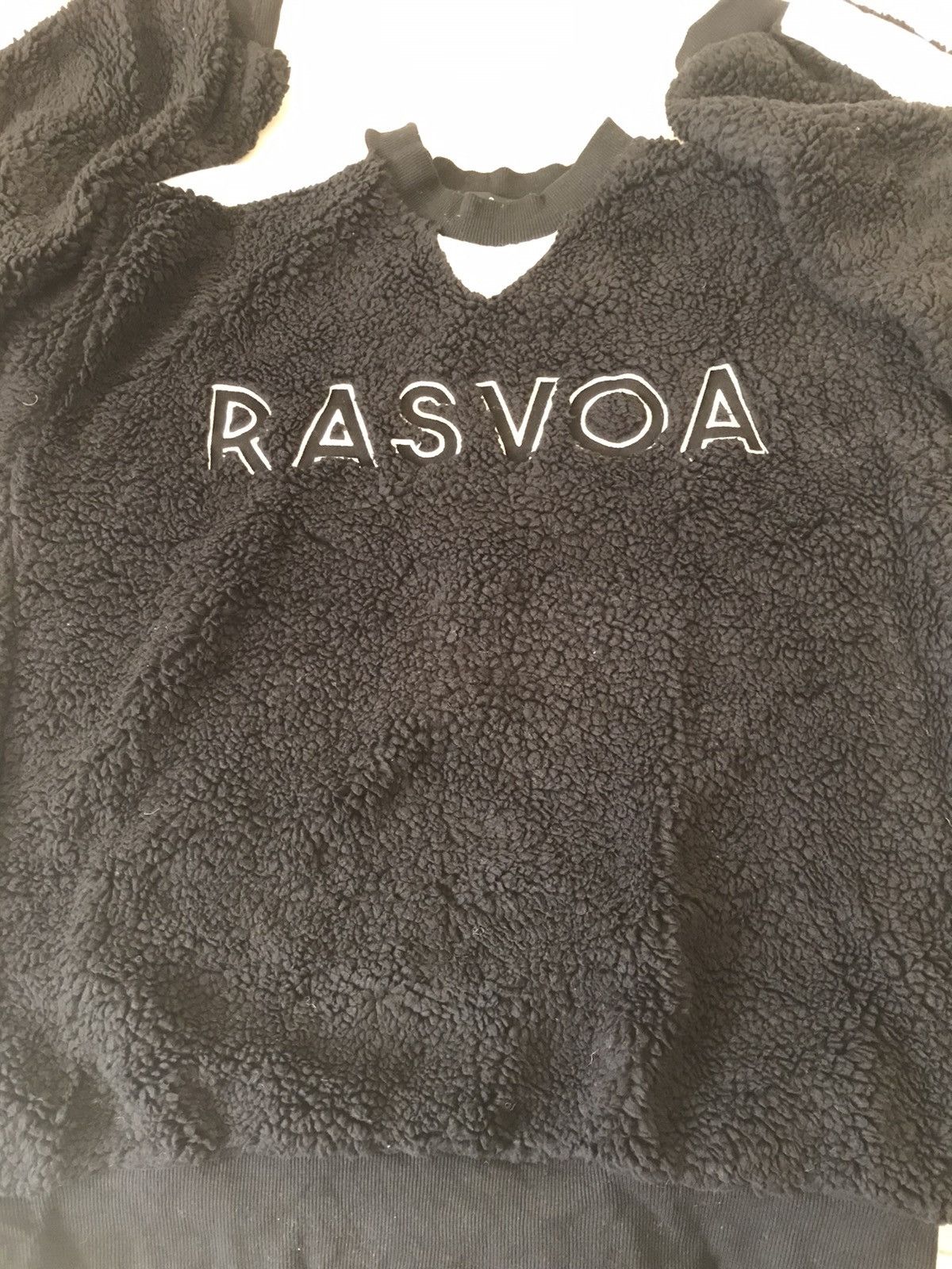 Japanese Brand RASVOA Fleece Sherpa Sweatshirt Size US L / EU 52-54 / 3 - 15 Thumbnail