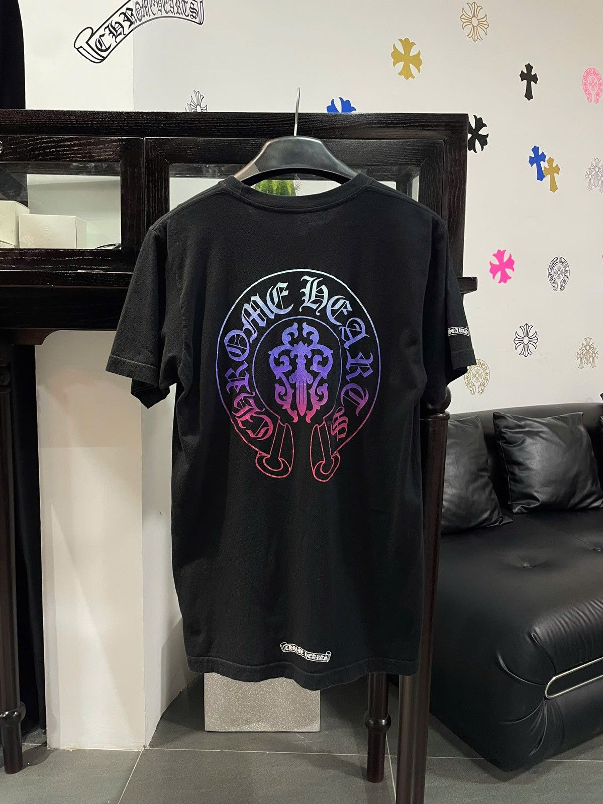 Chrome Hearts Chrome Hearts Gradient Dagger Tee Black Size US M / EU 48-50 / 2 - 4 Thumbnail