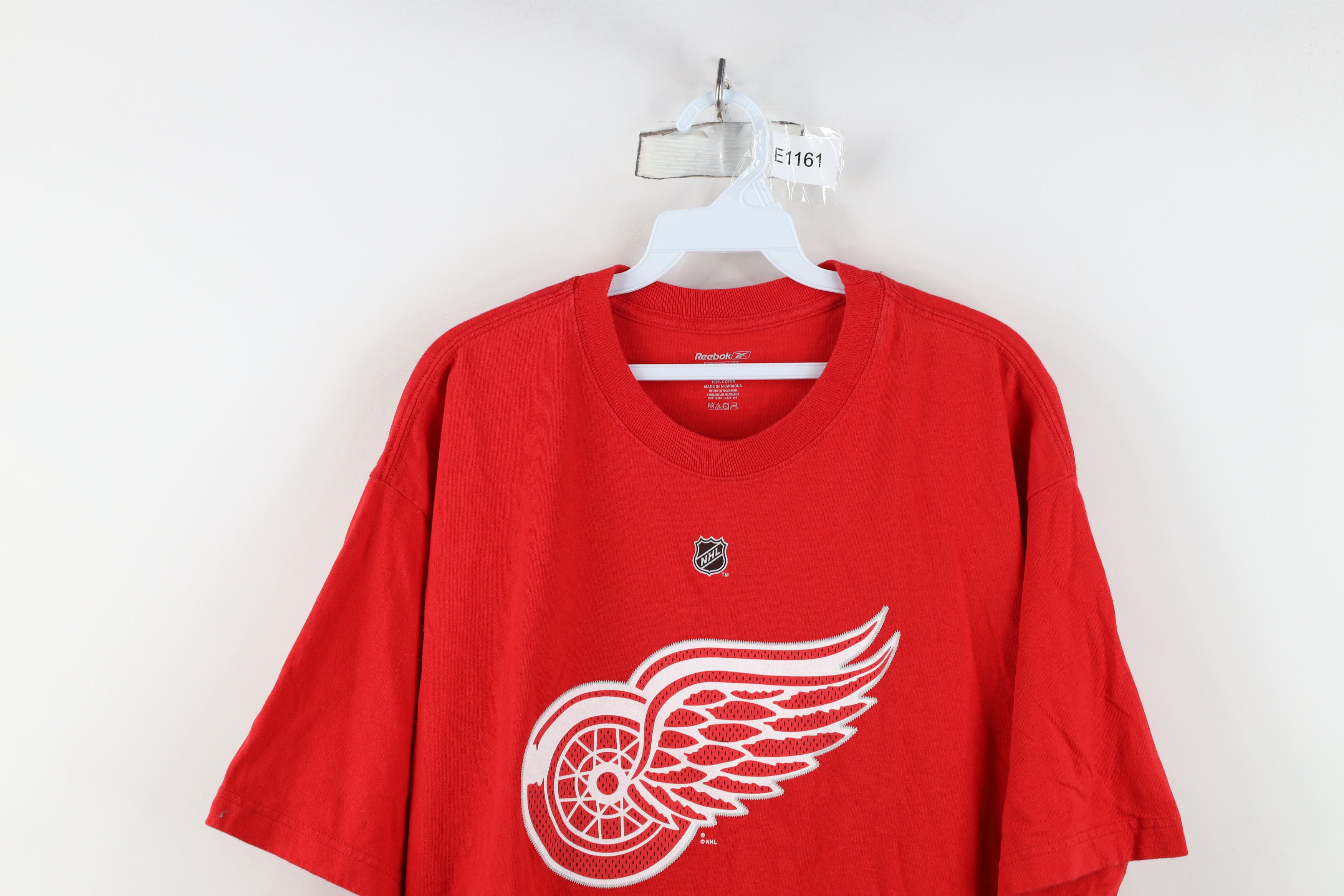 Reebok Vintage Reebok Zetterberg Red Wings Hockey Jersey T-Shirt Size US XL / EU 56 / 4 - 2 Thumbnail