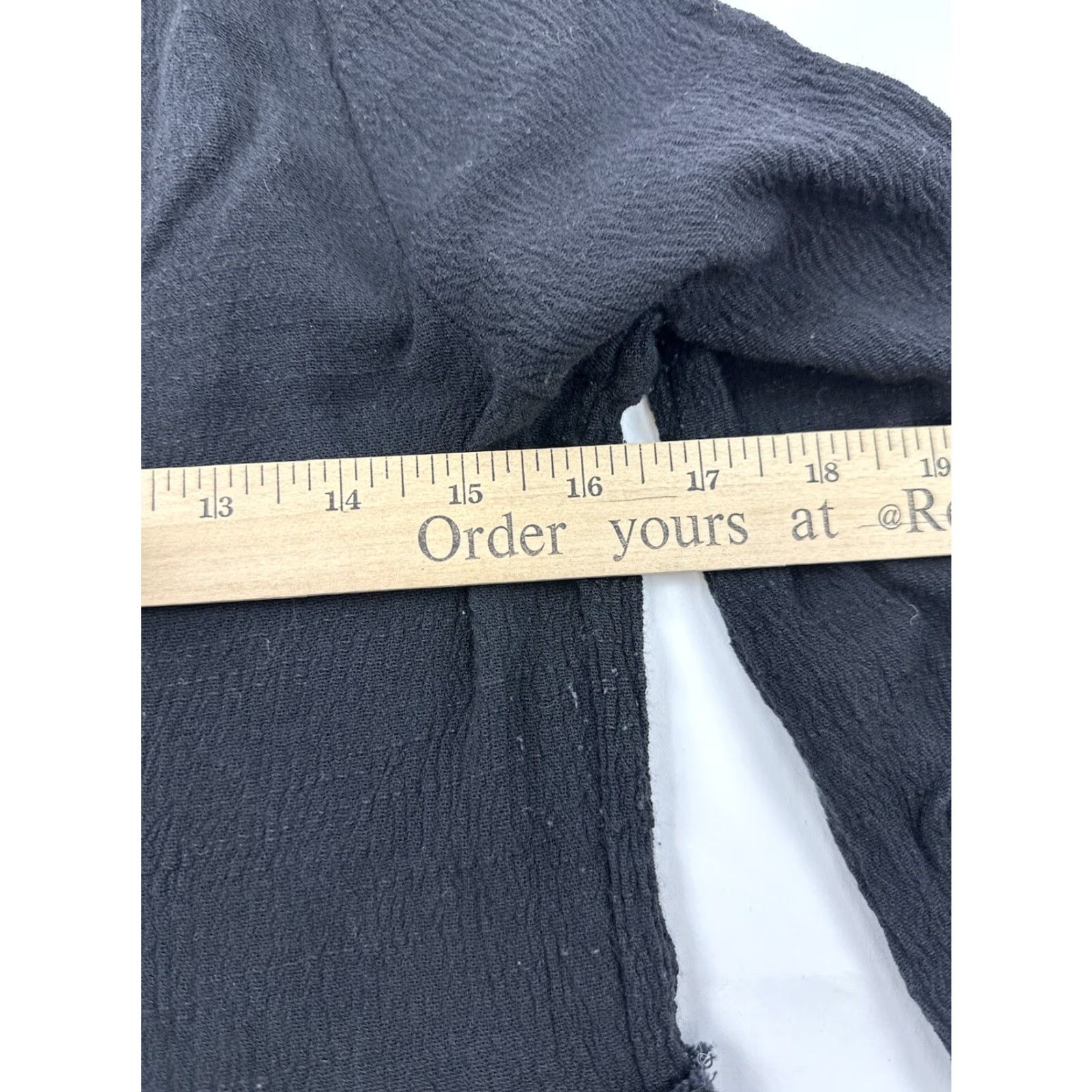 Vintage VINTAGE Urban Renewal Dress Women’s M Black Short Mini Long Sleeve Casual Womens Size M / US 6-8 / IT 42-44 - 7 Thumbnail