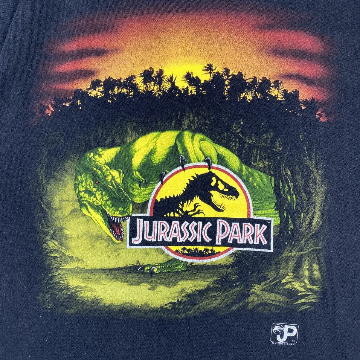 Other Vintage 90's JURASSIC PARK Movie Graphic Promo Tee Size US L / EU 52-54 / 3 - 3 Thumbnail