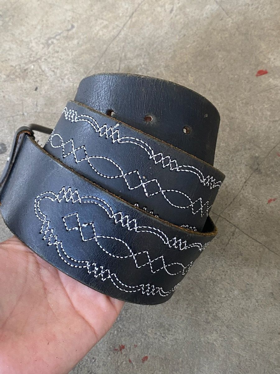 Comme des Garcons Comme Des Garcons Western Belt Black Leather Size ONE SIZE - 1 Thumbnail
