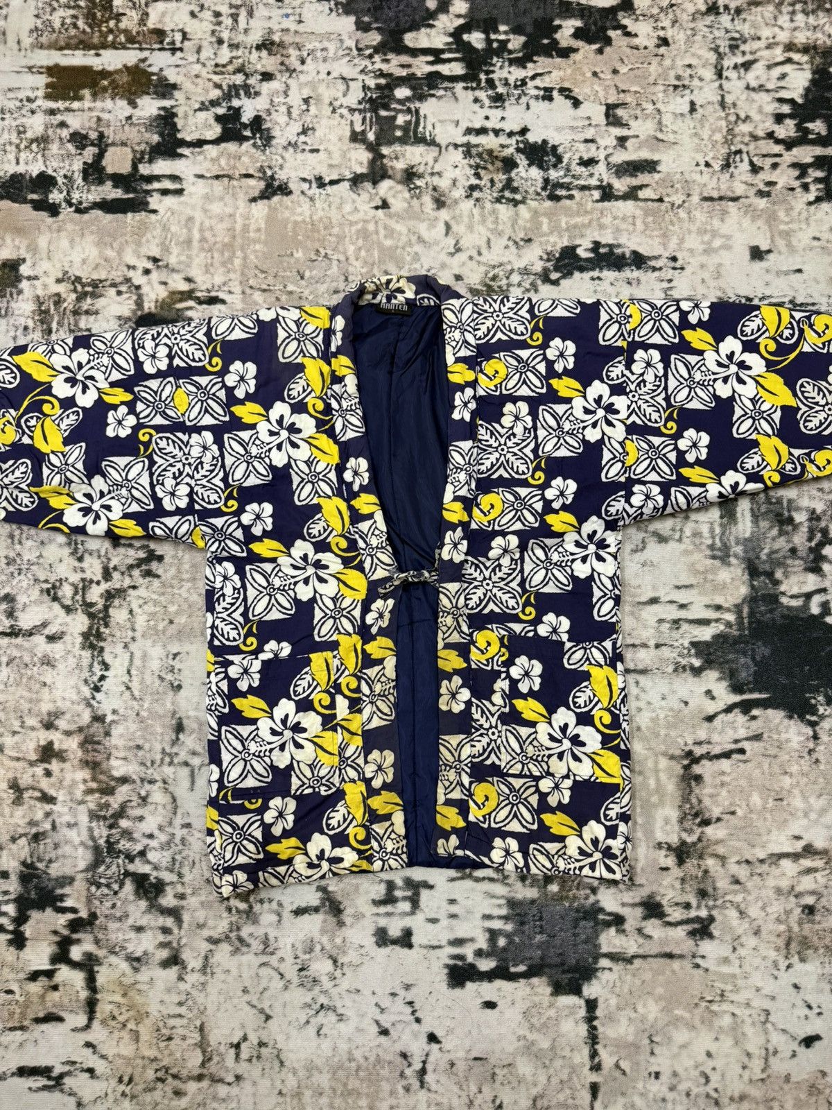 Japanese Brand Vintage Hanten Paded Jacket Drawstring Kimono Size US M / EU 48-50 / 2 - 3 Thumbnail