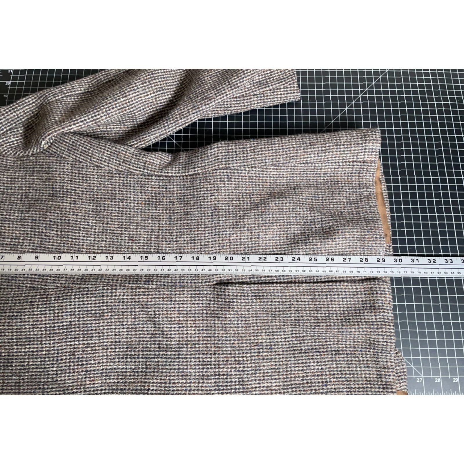 Harris Tweed Harris Tweed Blazer Men’s 38 Regular Gray Brown Wool Jacket Scottish VTG 70s Size 38R - 6 Thumbnail