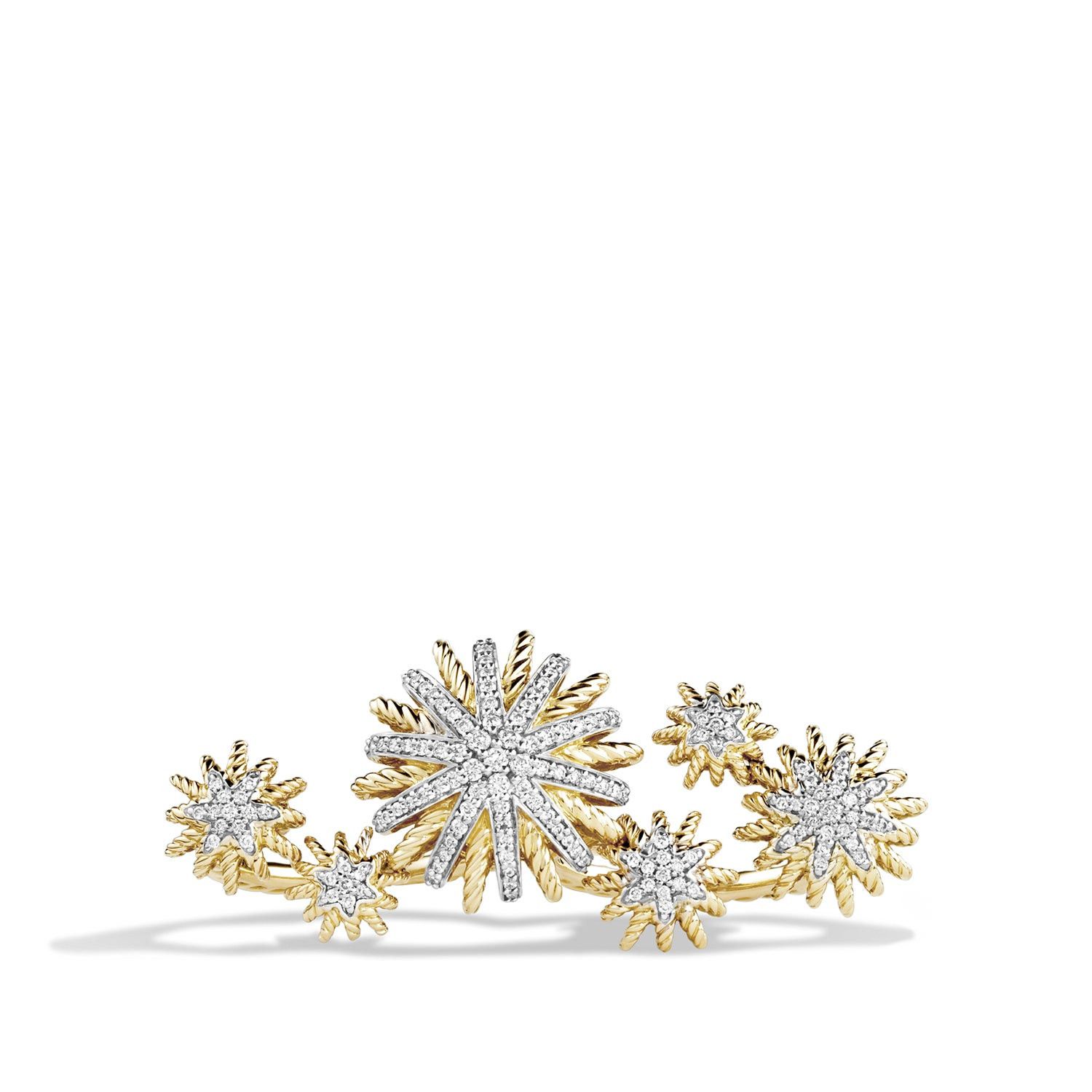 David Yurman o1s1wg111025 R12539/Size 6 / Two Finger Ring in Golden Size ONE SIZE - 1 Thumbnail