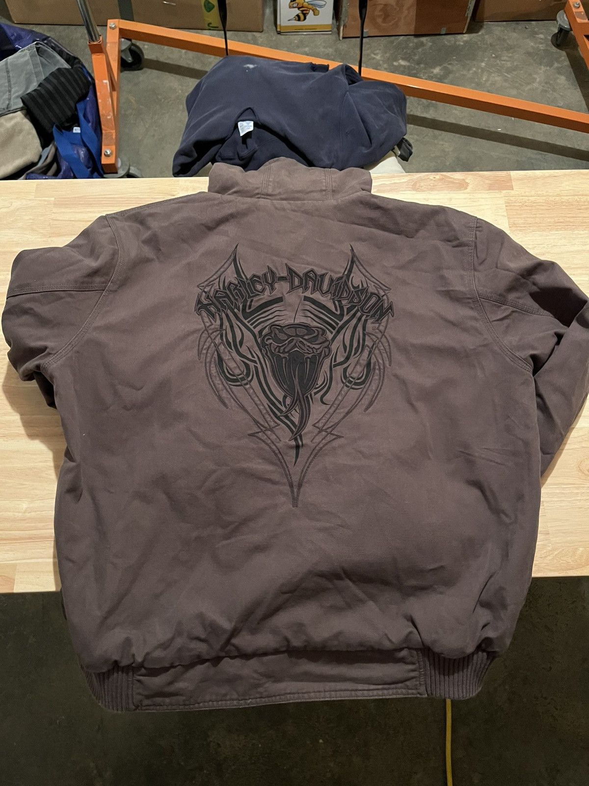 Harley Davidson Reversible Harley Davidson Jacket Size L Vintage Size US L / EU 52-54 / 3 - 2 Thumbnail